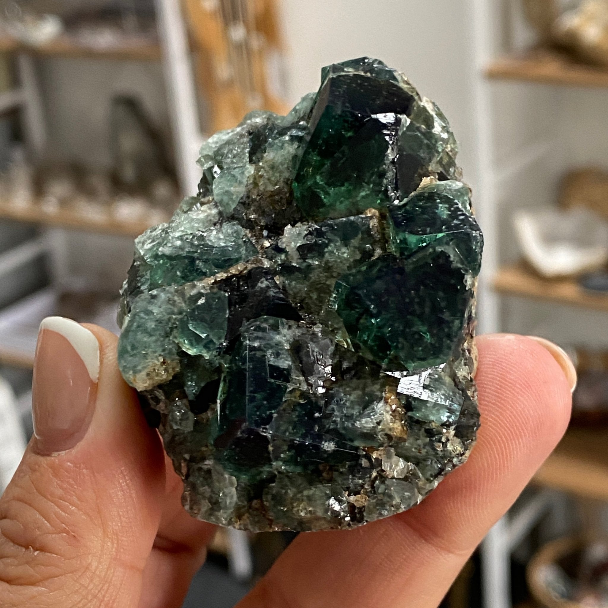 🌌 Northern Lights Pocket - UK Fluorite, Diana Maria Mine