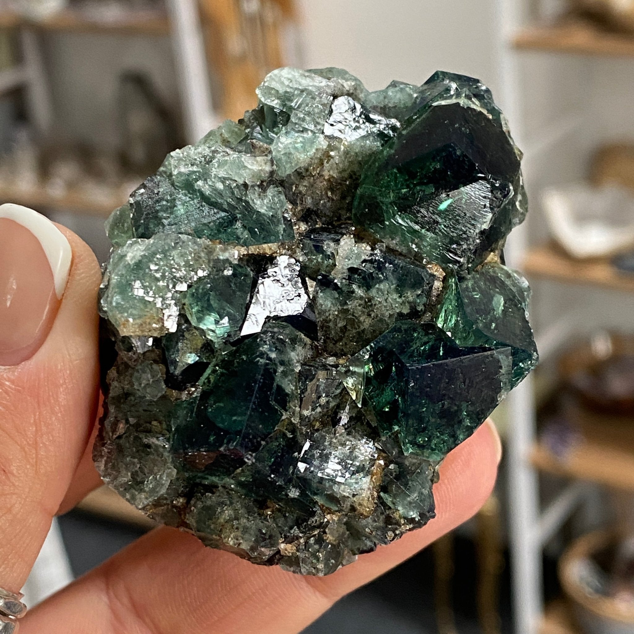 🌌 Northern Lights Pocket - UK Fluorite, Diana Maria Mine