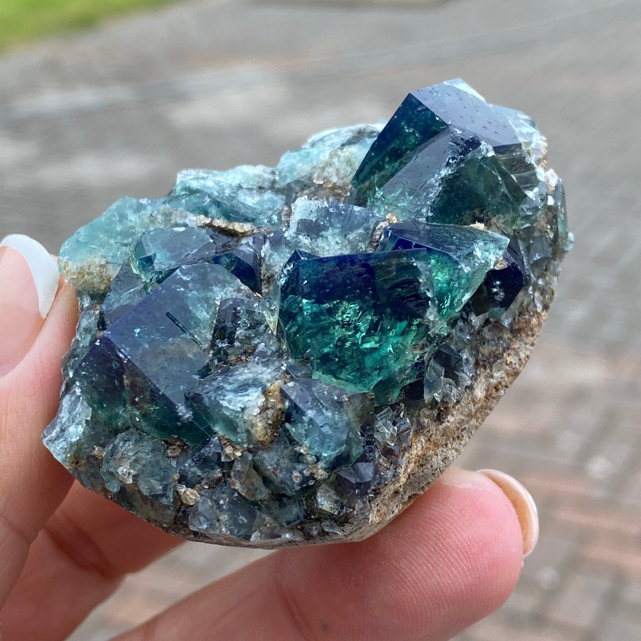 🌌 Northern Lights Pocket - UK Fluorite, Diana Maria Mine