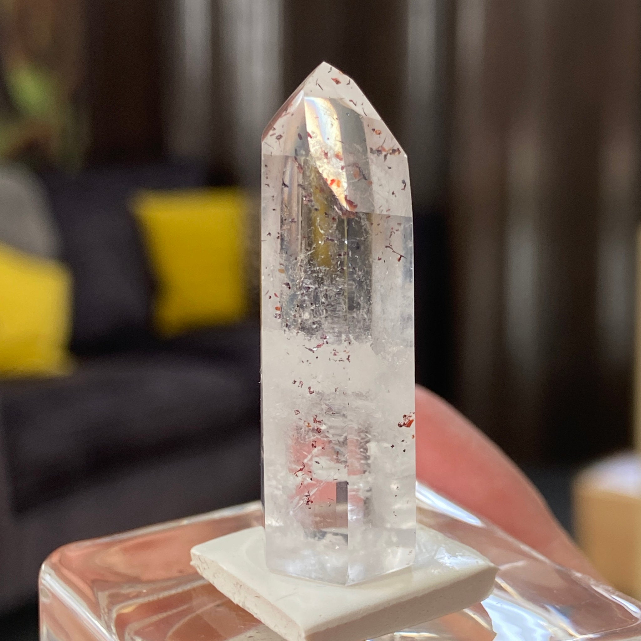 Harlequin Quartz Tower – Madagascar