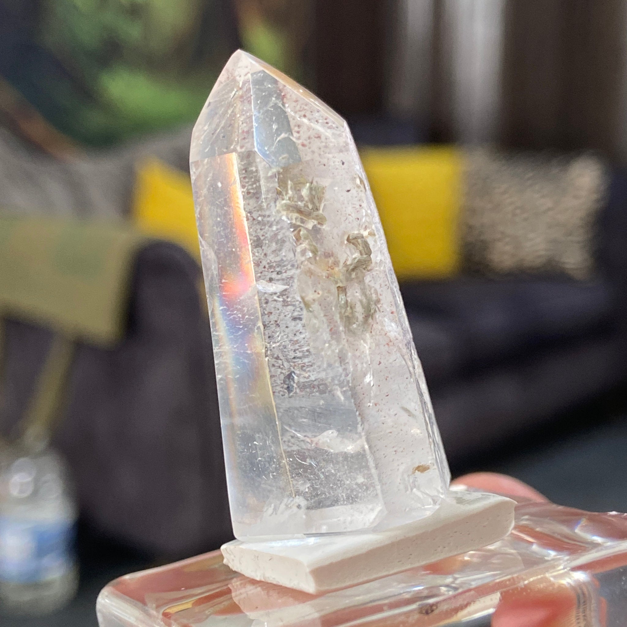 Harlequin & Mica Quartz Tower – Madagascar