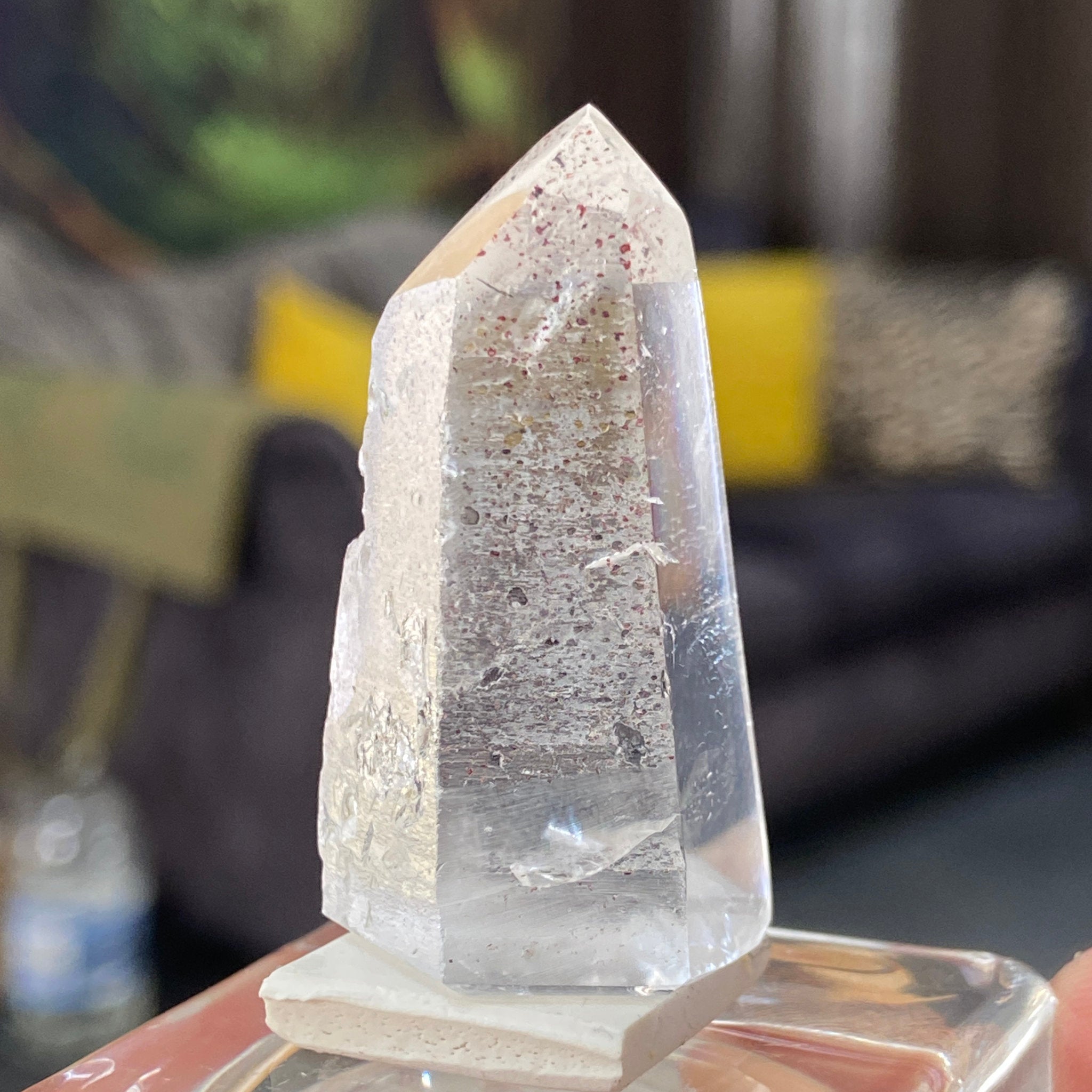 Harlequin & Mica Quartz Tower – Madagascar
