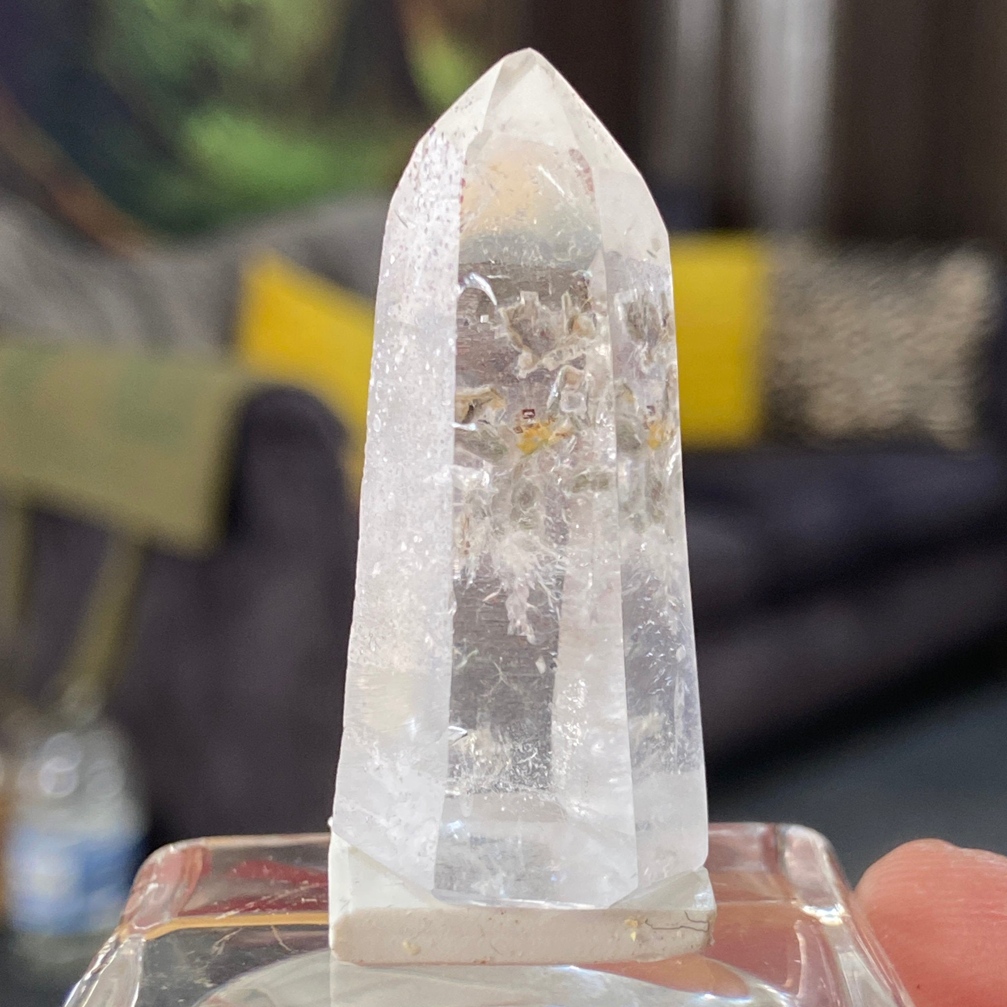 Harlequin & Mica Quartz Tower – Madagascar