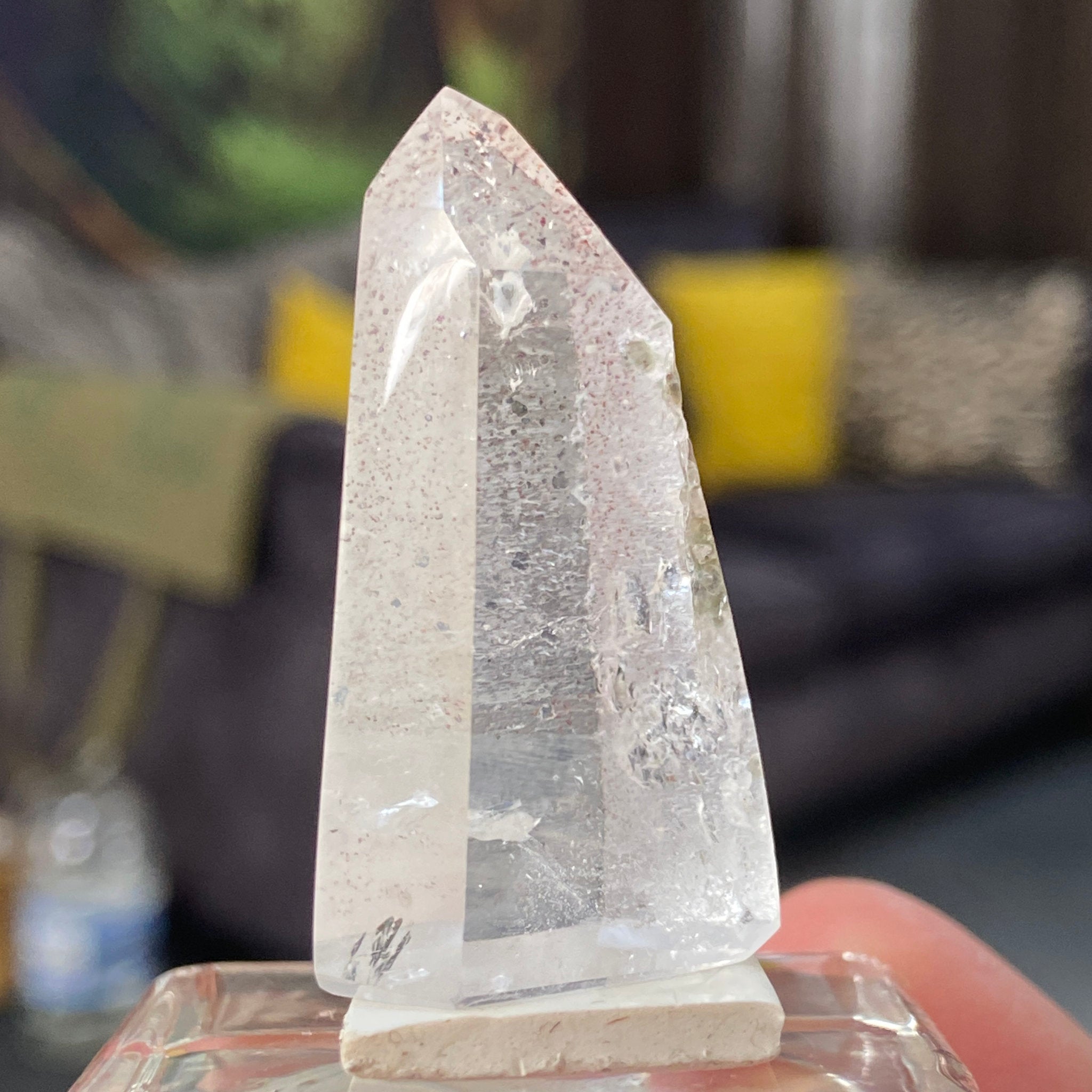 Harlequin & Mica Quartz Tower – Madagascar