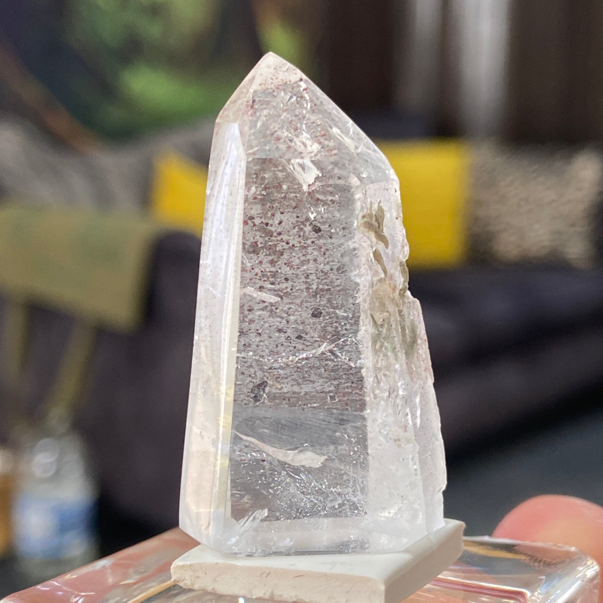 Harlequin & Mica Quartz Tower – Madagascar