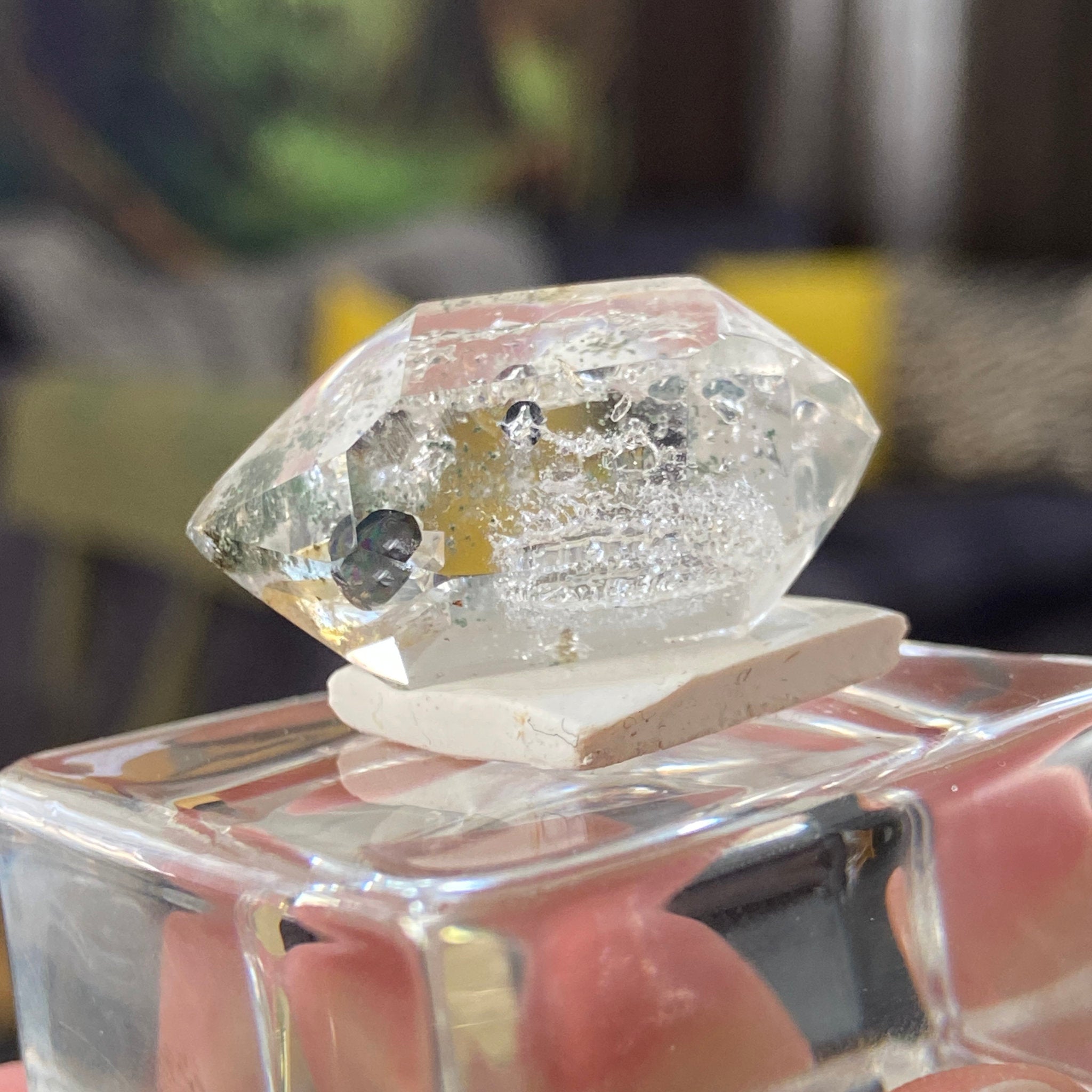 Natural DT Actinolite Manifestation Quartz – Madagascar
