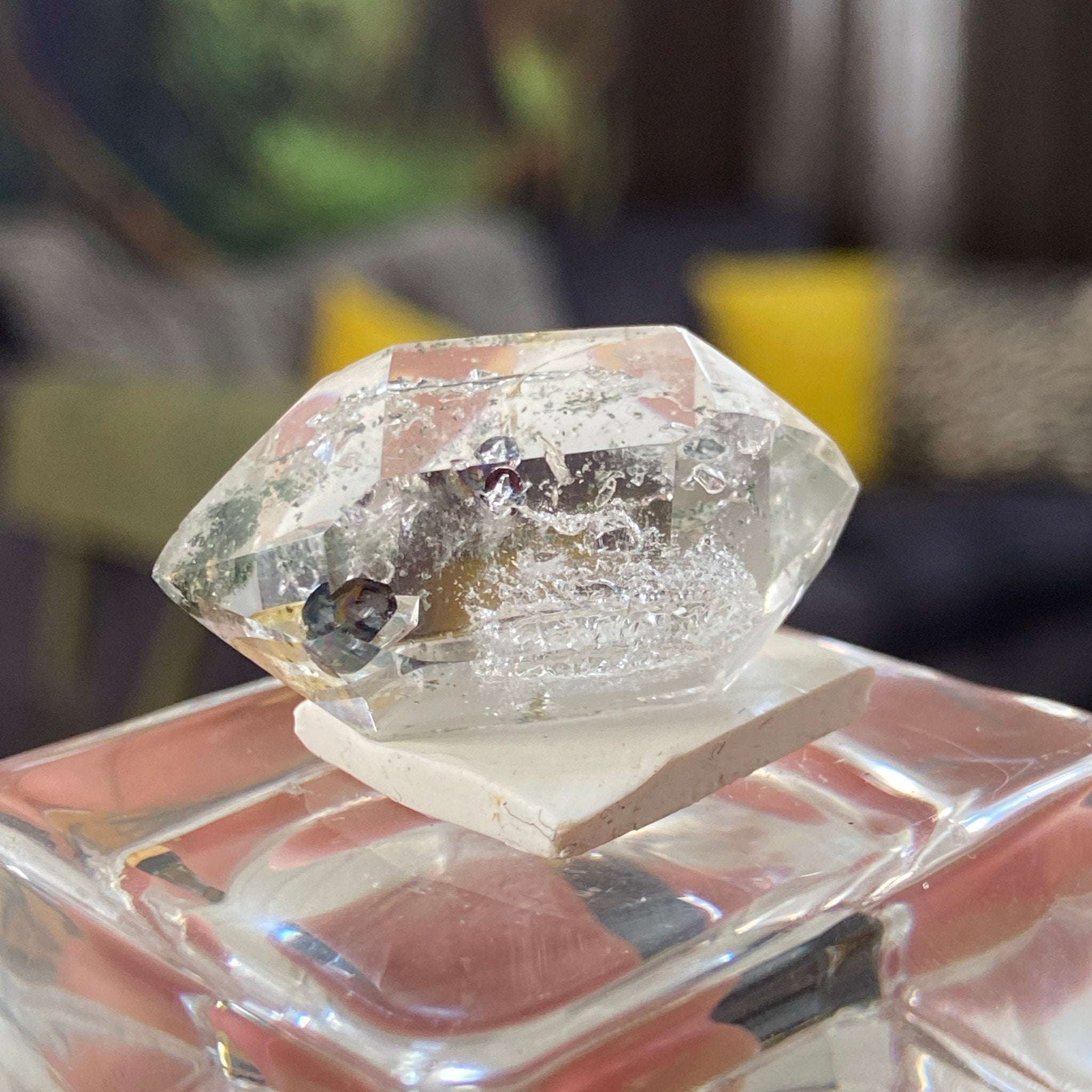Natural DT Actinolite Manifestation Quartz – Madagascar