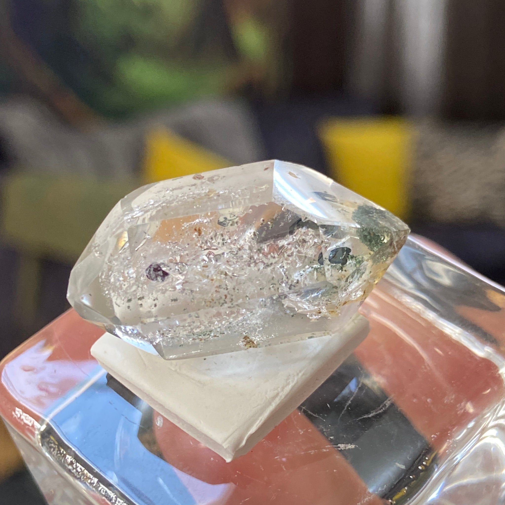 Natural DT Actinolite Manifestation Quartz – Madagascar
