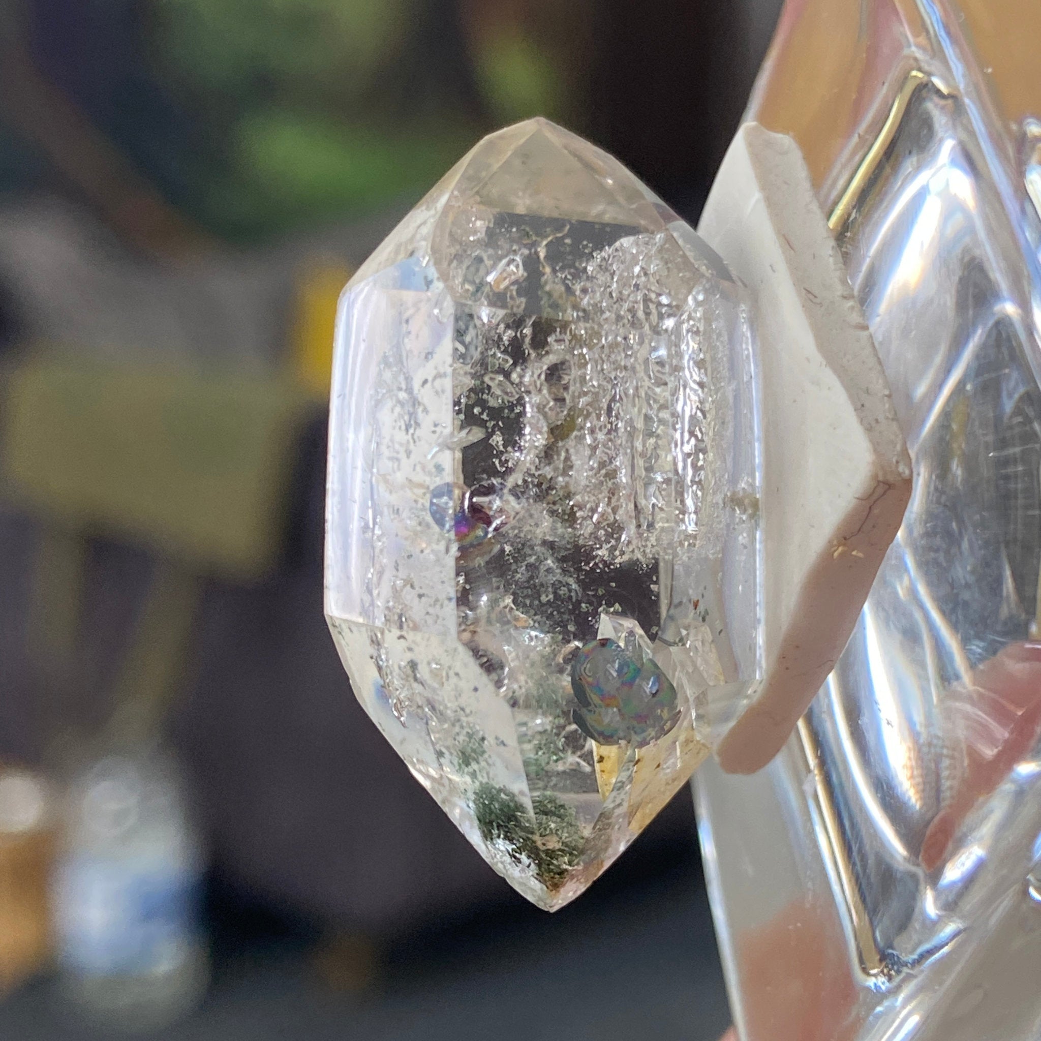 Natural DT Actinolite Manifestation Quartz – Madagascar