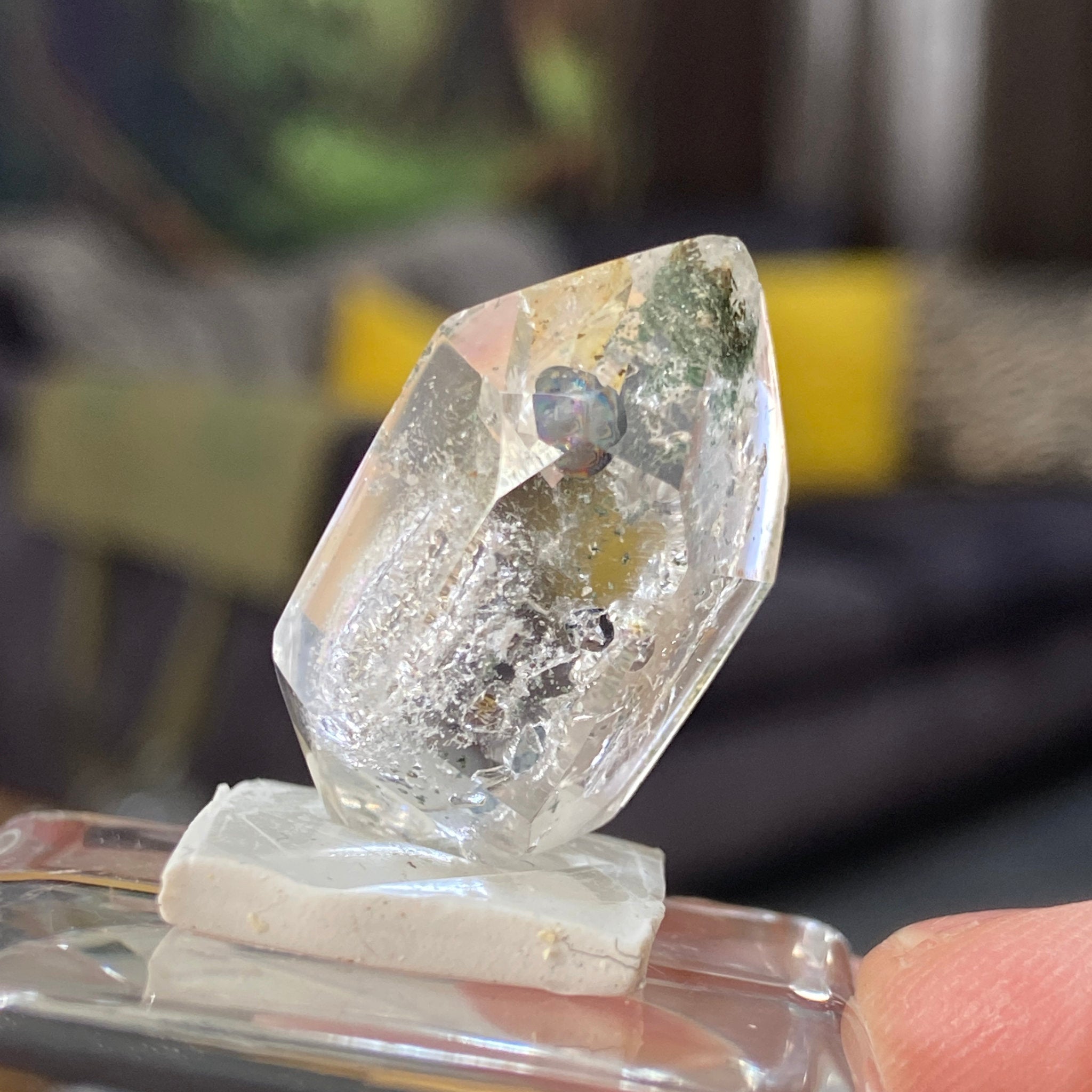 Natural DT Actinolite Manifestation Quartz – Madagascar