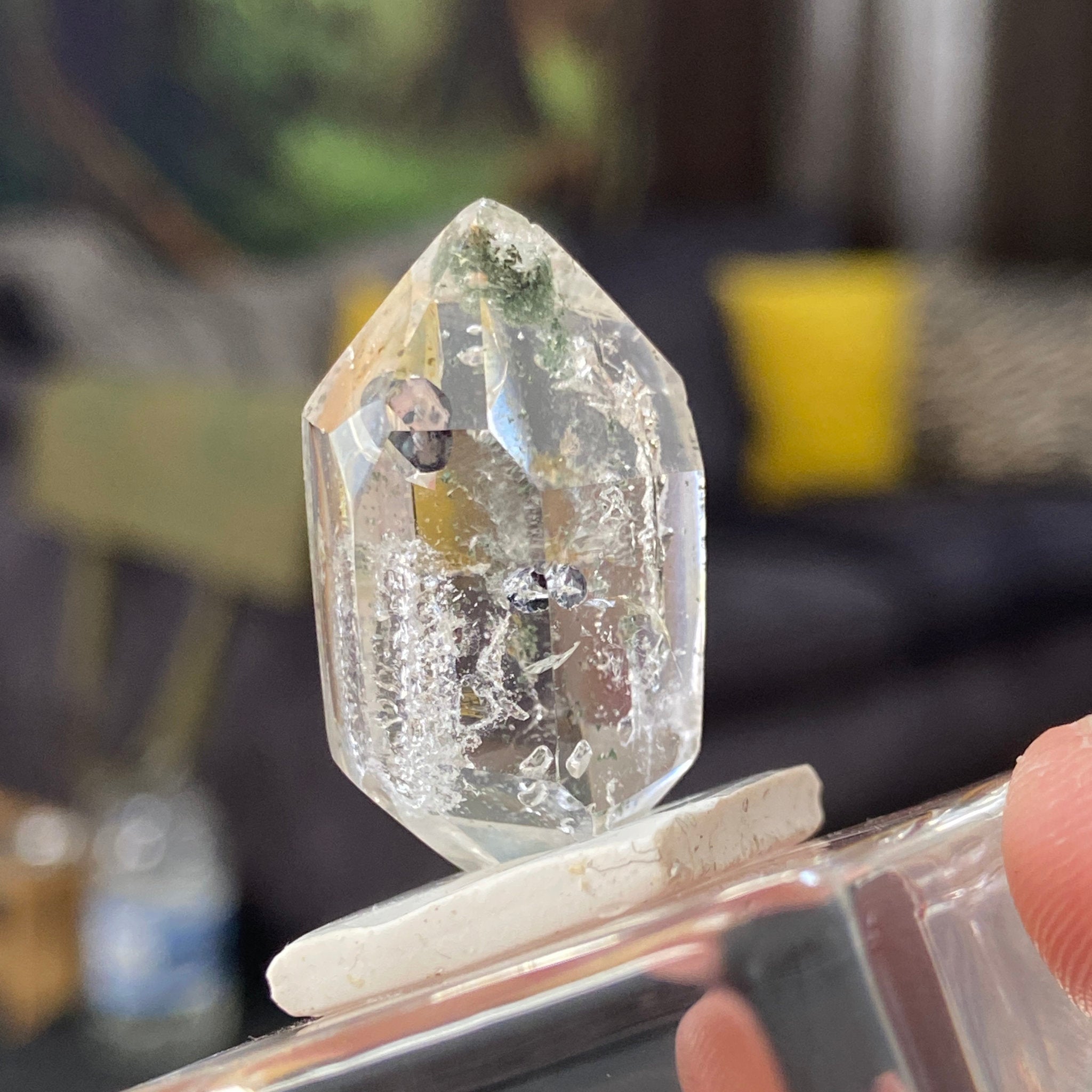 Natural DT Actinolite Manifestation Quartz – Madagascar
