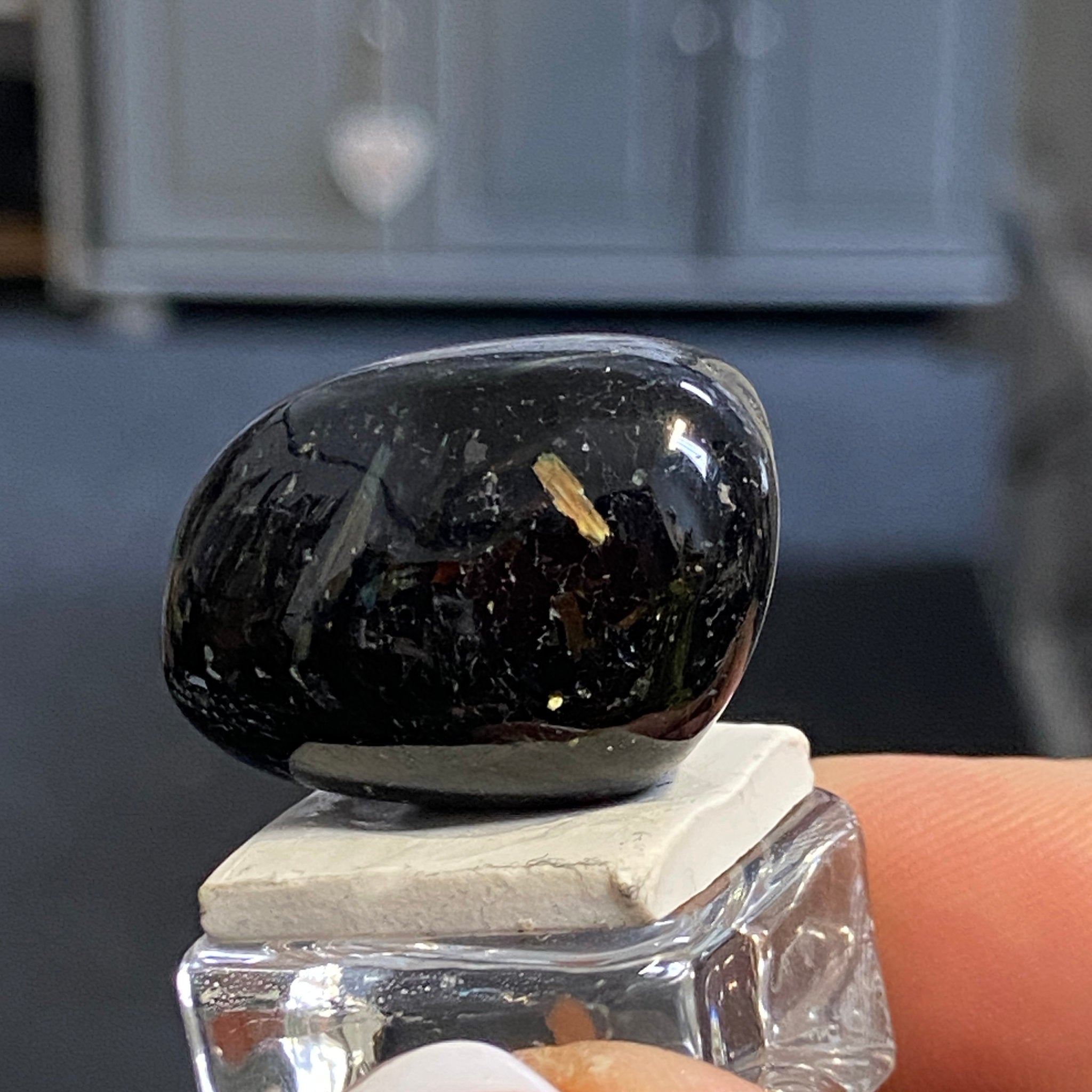 The Best Nuummite from Greenland - Tumbled Stone