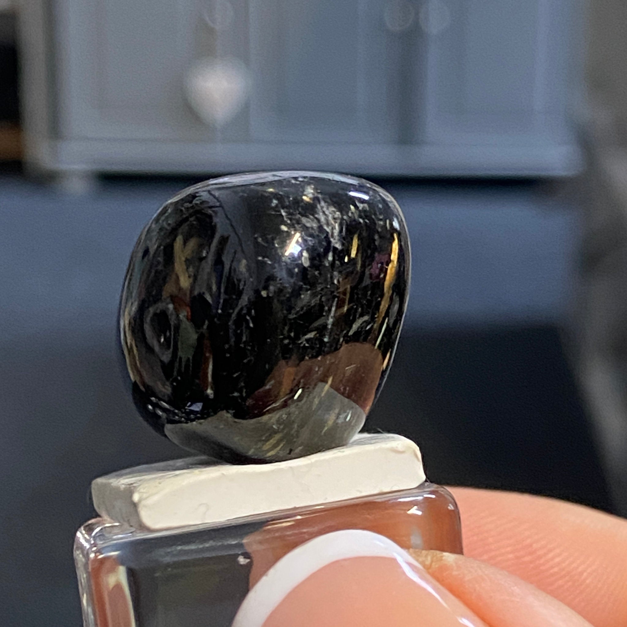 The Best Nuummite from Greenland - Tumbled Stone