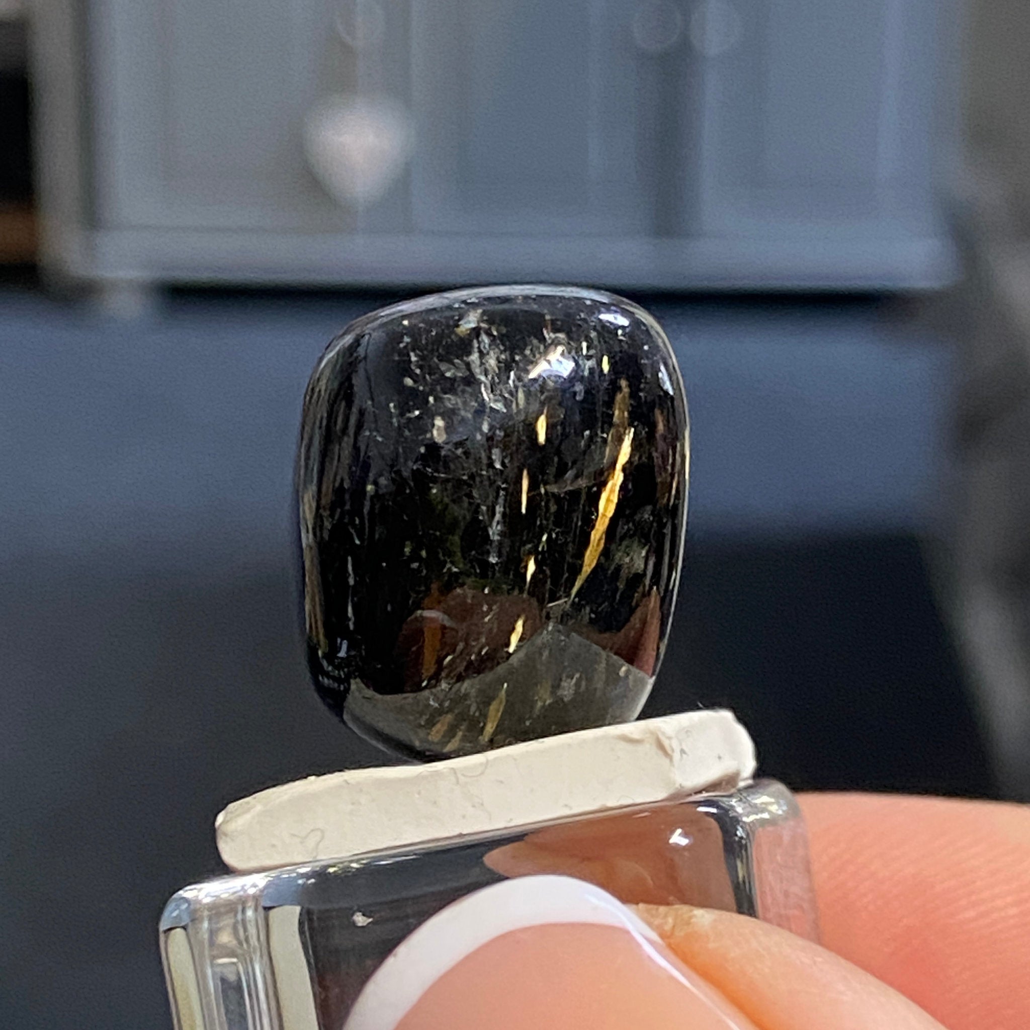 The Best Nuummite from Greenland - Tumbled Stone