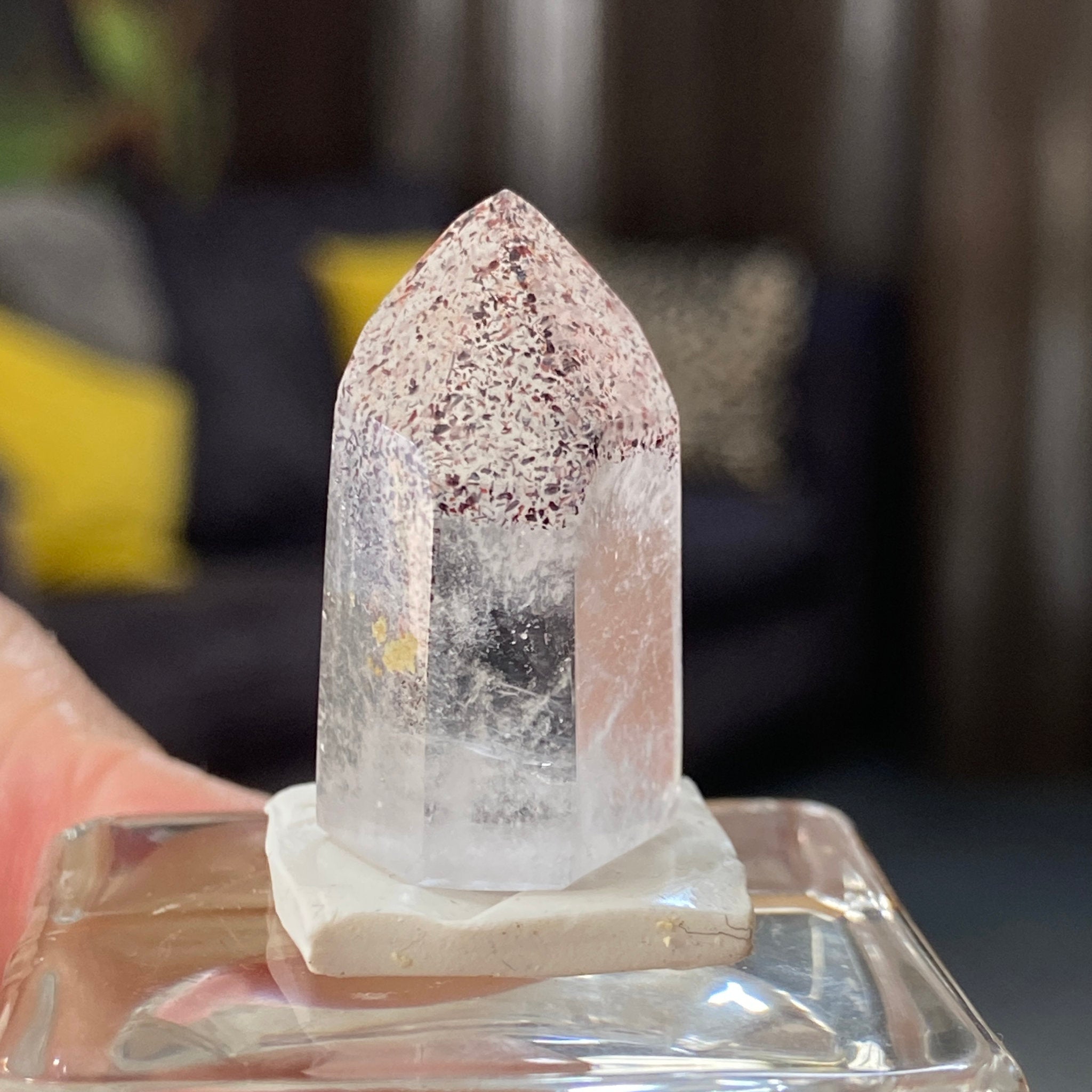 Harlequin Quartz Tower – Madagascar