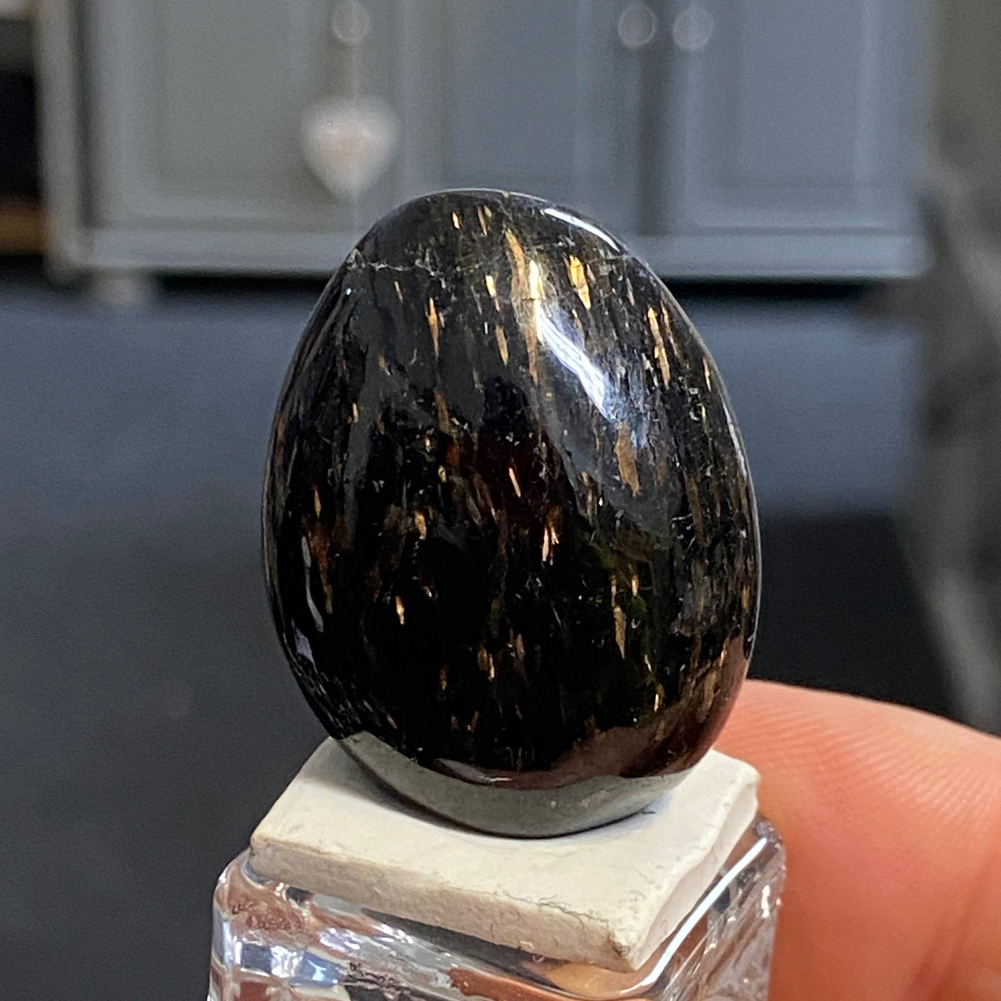 The Best Nuummite from Greenland - Tumbled Stone