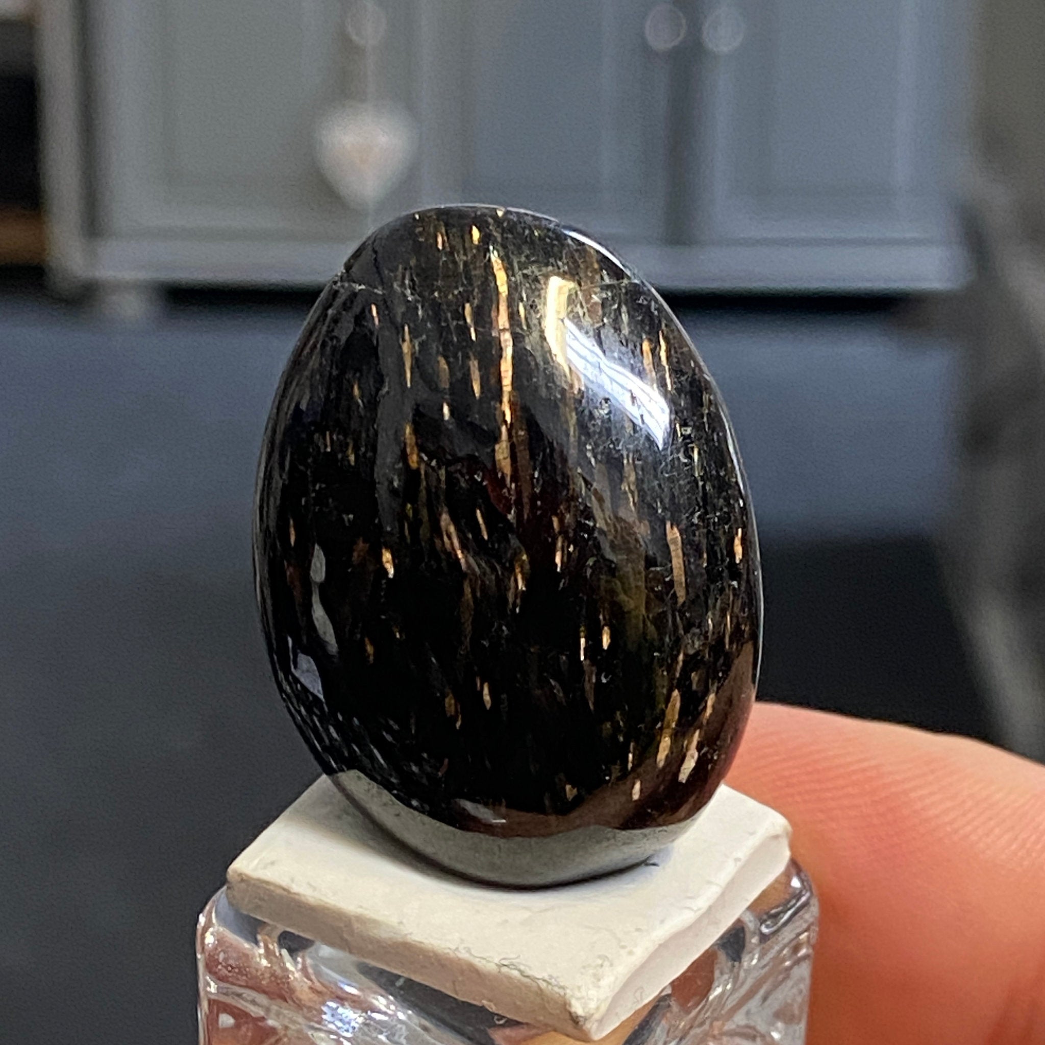 The Best Nuummite from Greenland - Tumbled Stone