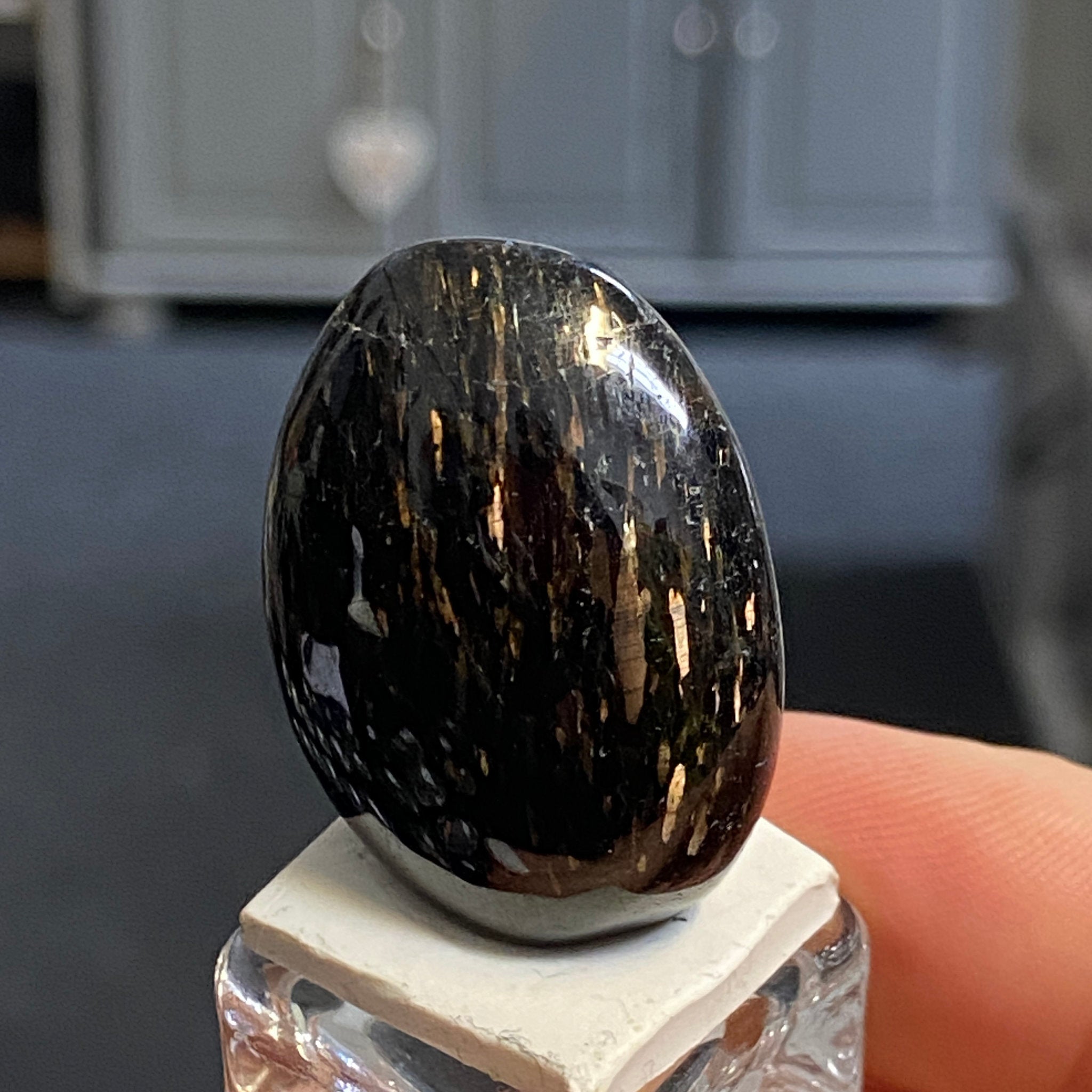 The Best Nuummite from Greenland - Tumbled Stone