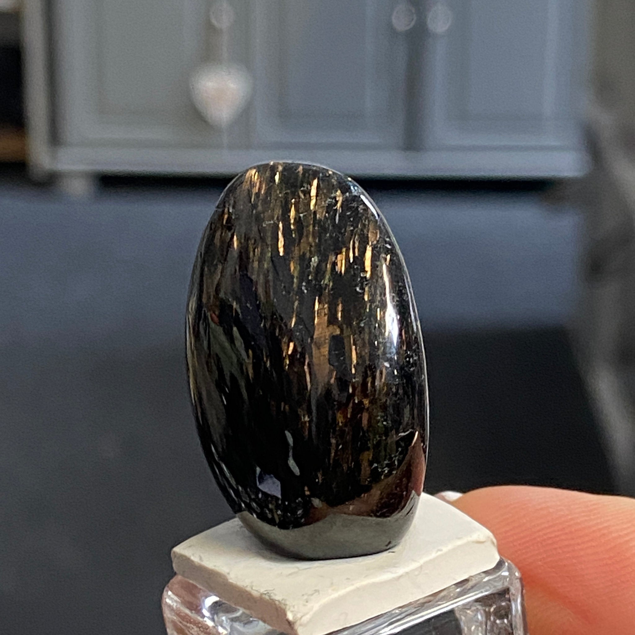 The Best Nuummite from Greenland - Tumbled Stone