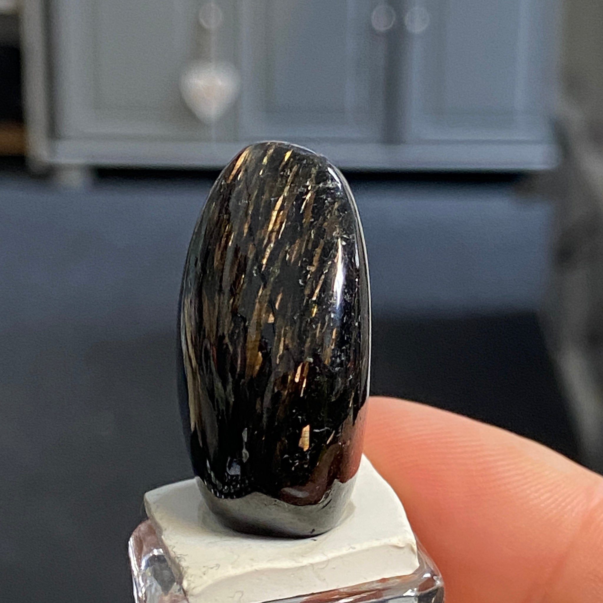 The Best Nuummite from Greenland - Tumbled Stone