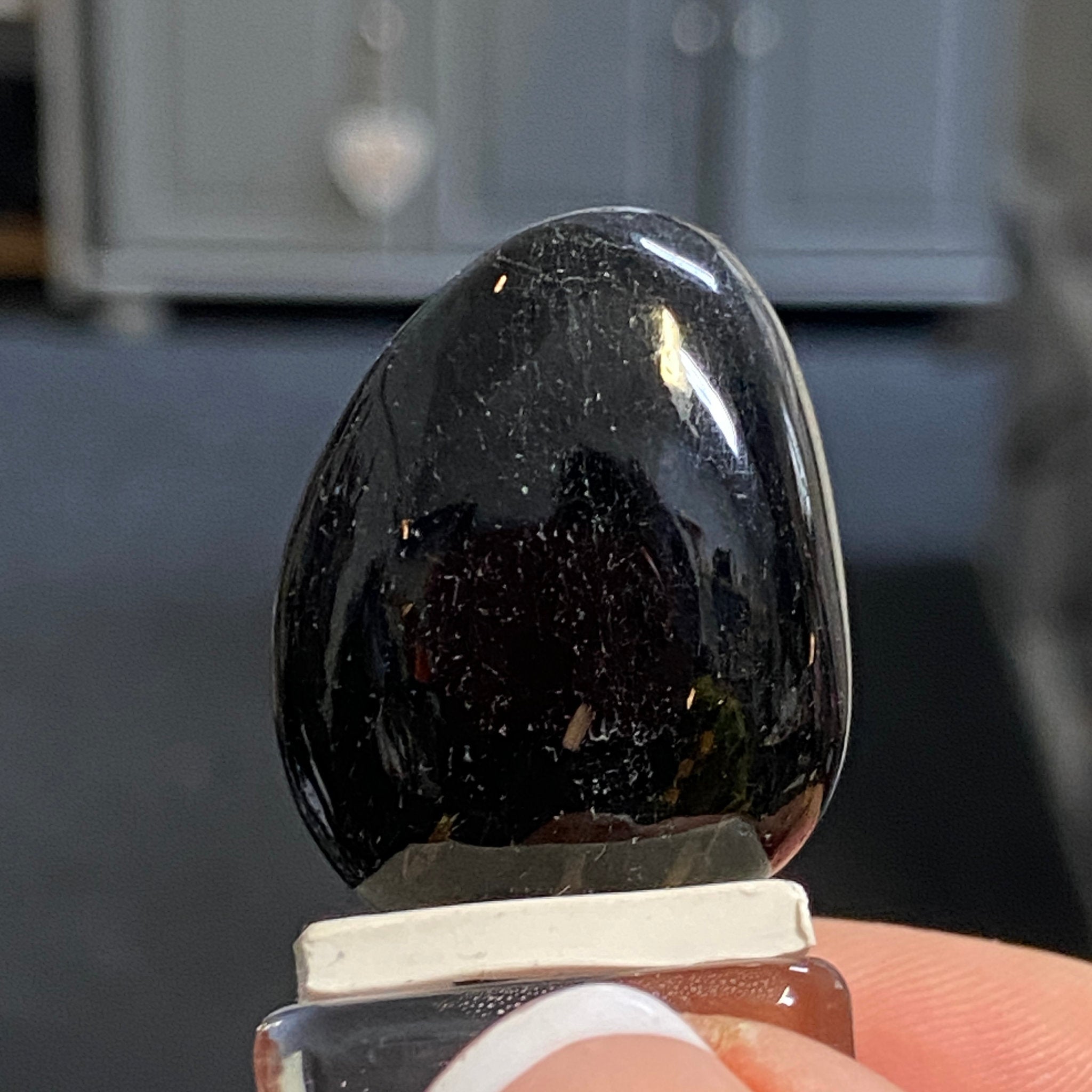 The Best Nuummite from Greenland - Tumbled Stone