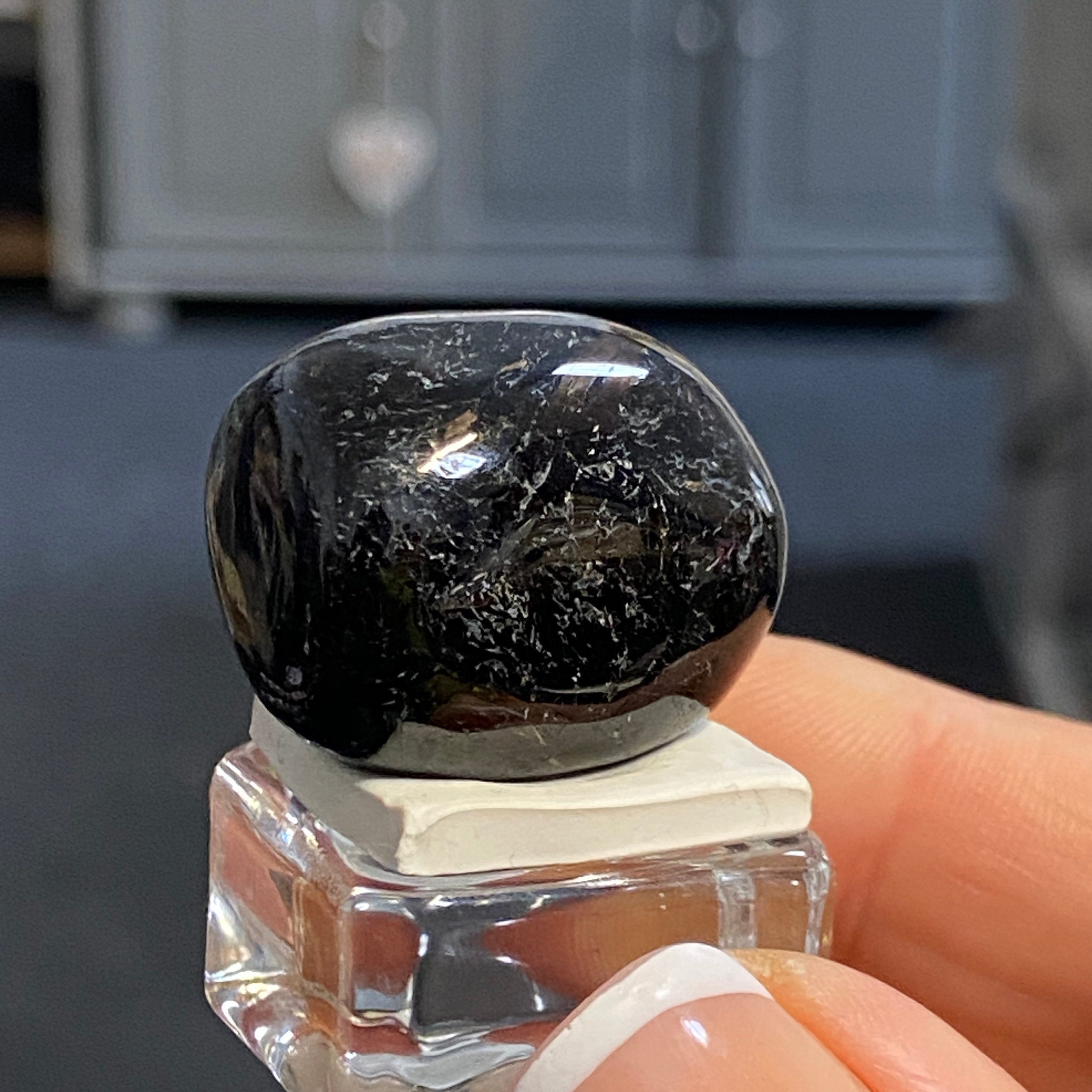 The Best Nuummite from Greenland - Tumbled Stone