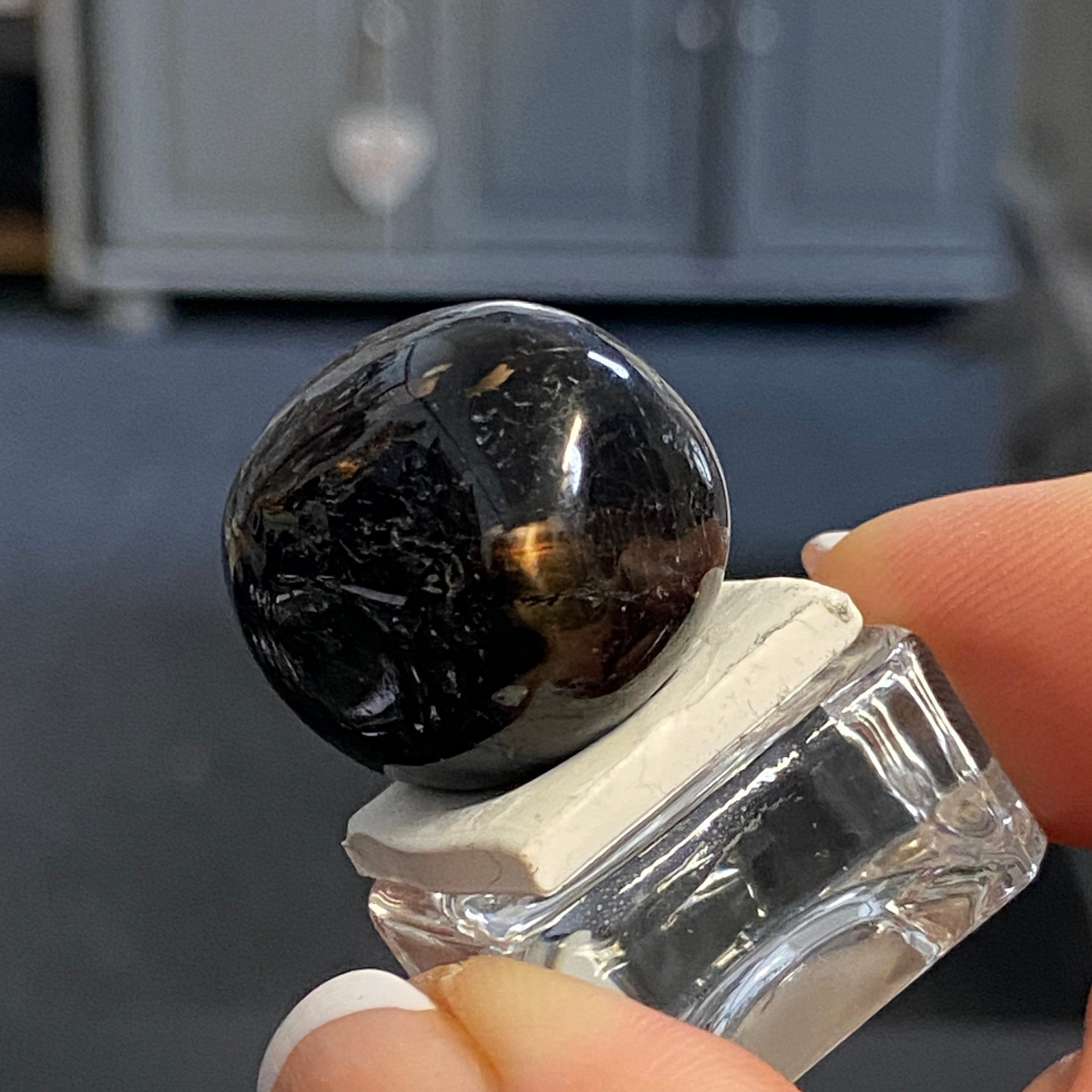 The Best Nuummite from Greenland - Tumbled Stone