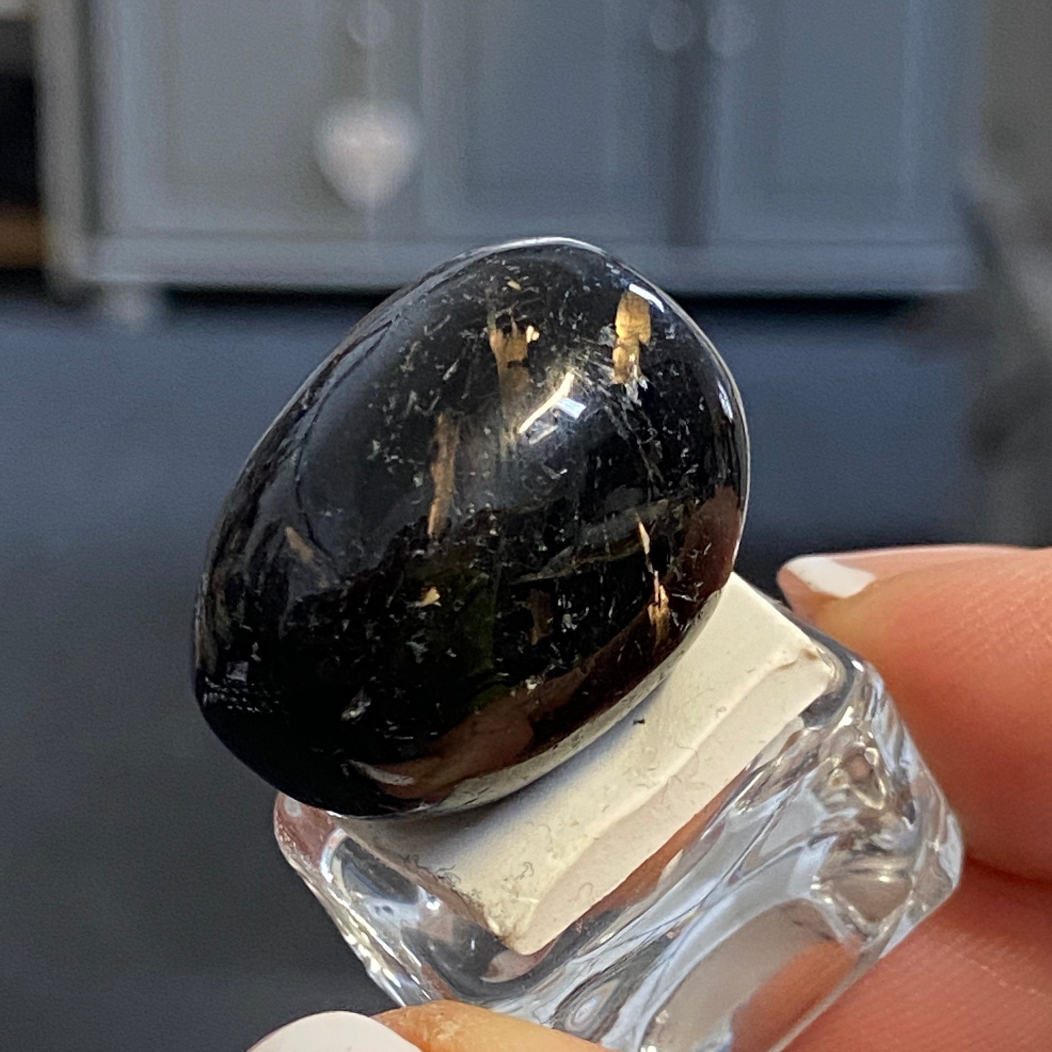 The Best Nuummite from Greenland - Tumbled Stone