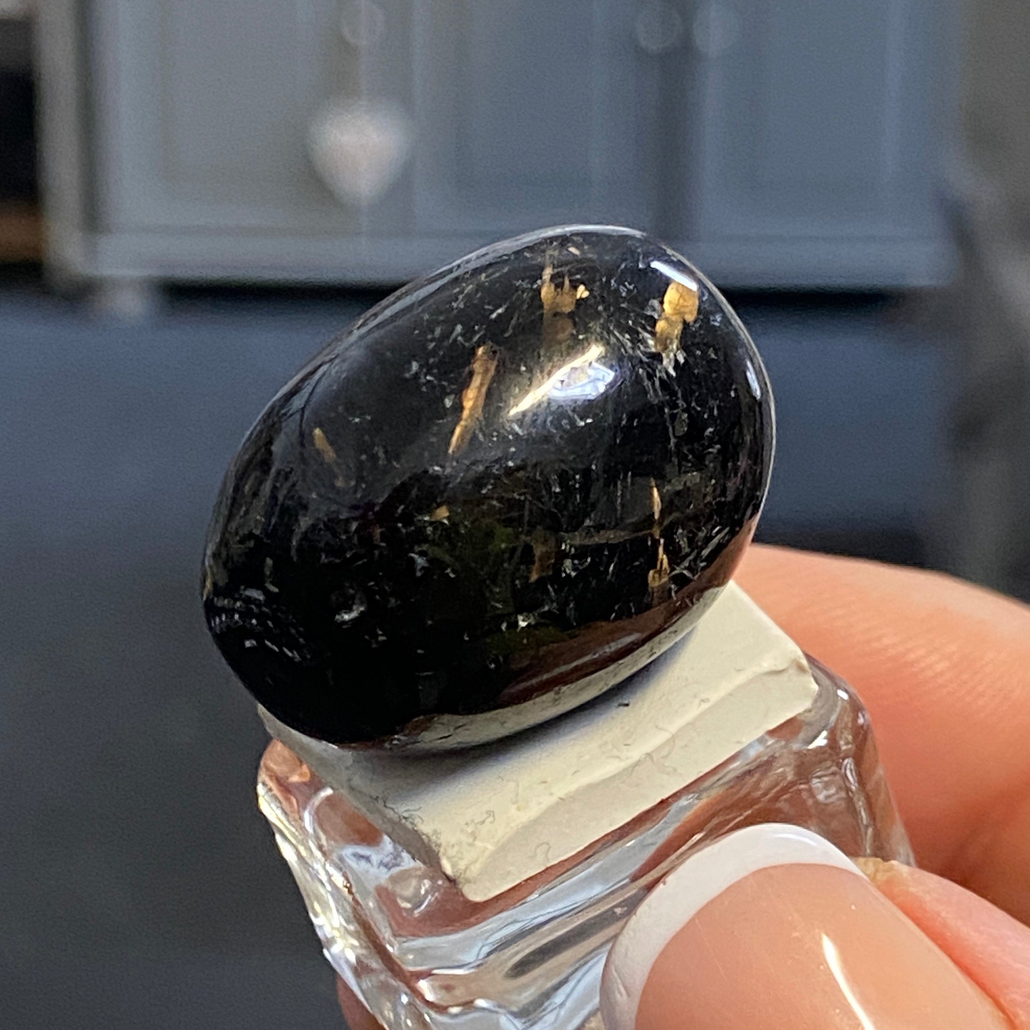 The Best Nuummite from Greenland - Tumbled Stone