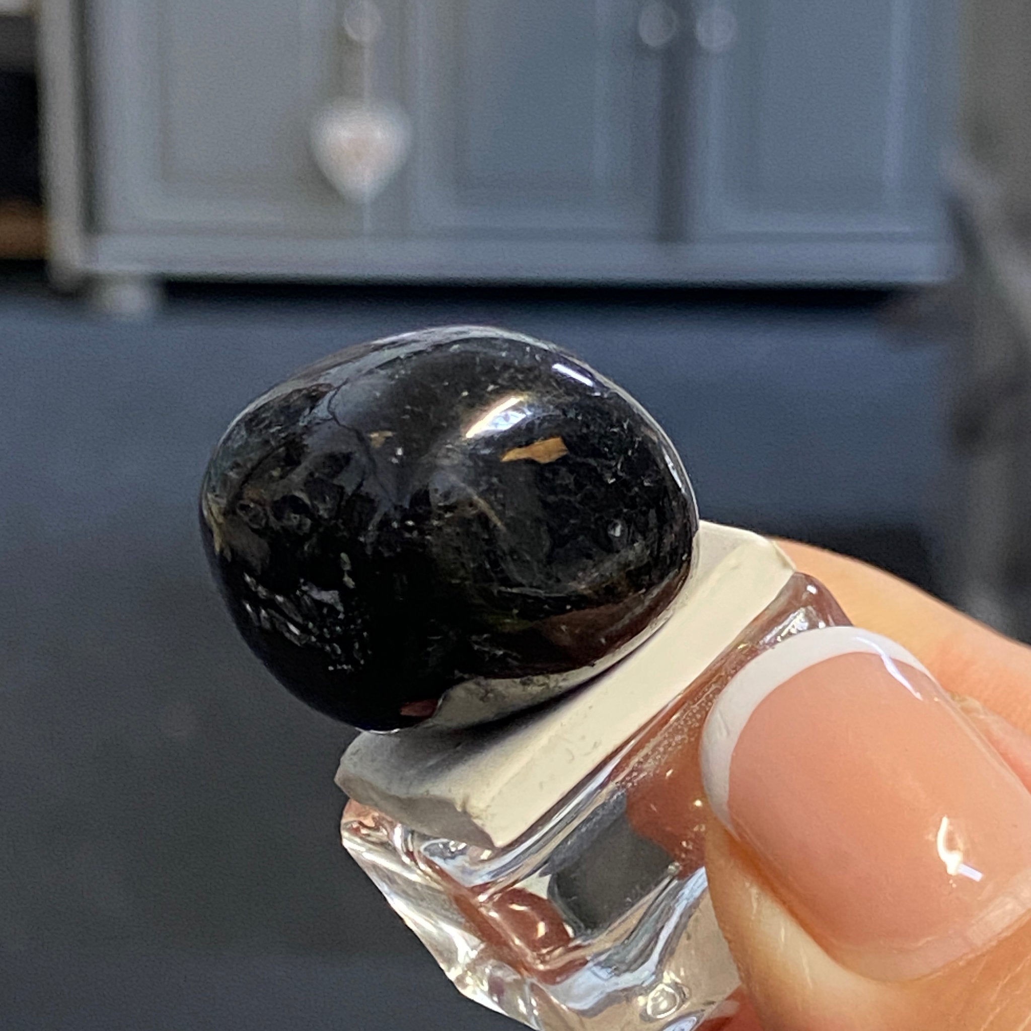 The Best Nuummite from Greenland - Tumbled Stone