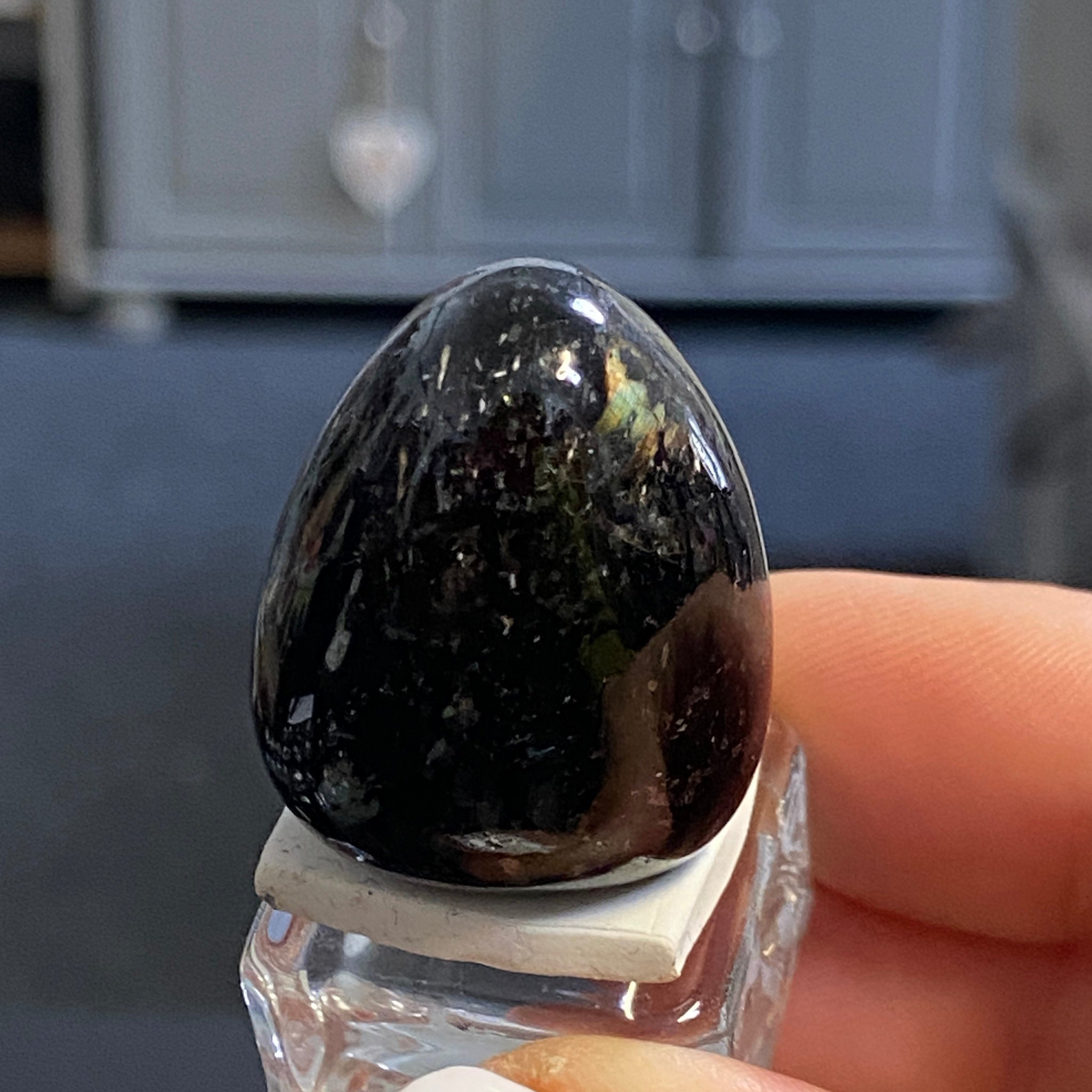 The Best Nuummite from Greenland - Tumbled Stone