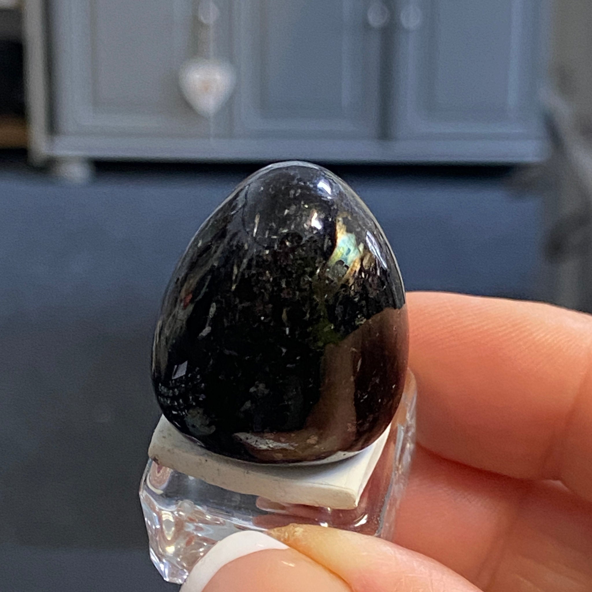 The Best Nuummite from Greenland - Tumbled Stone