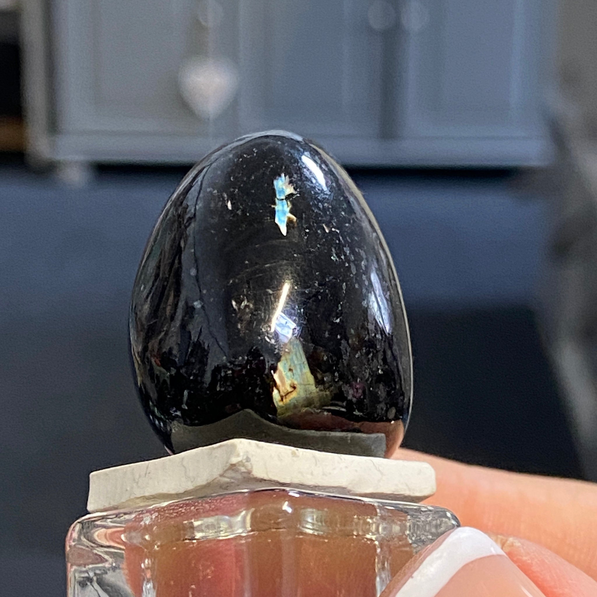 The Best Nuummite from Greenland - Tumbled Stone