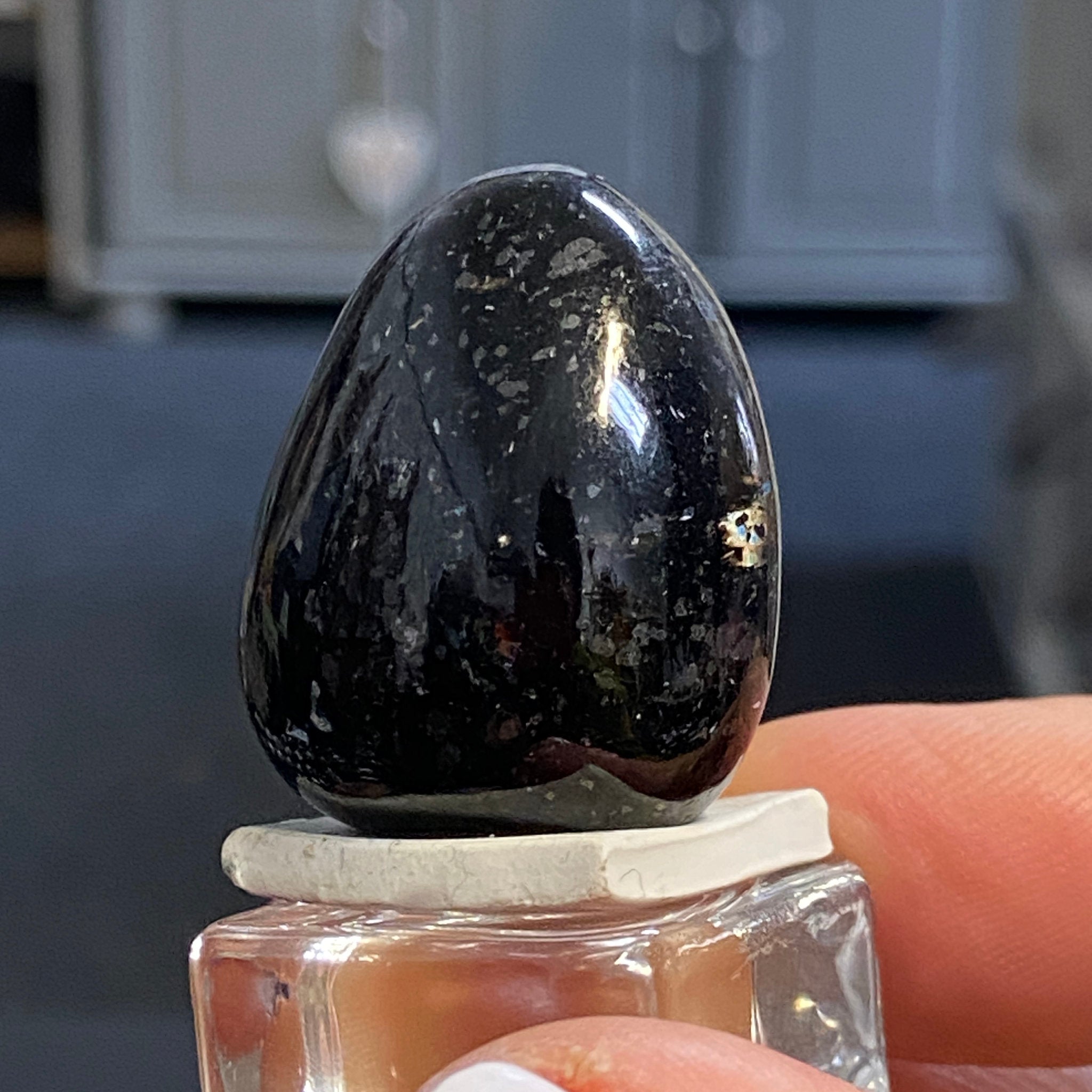 The Best Nuummite from Greenland - Tumbled Stone