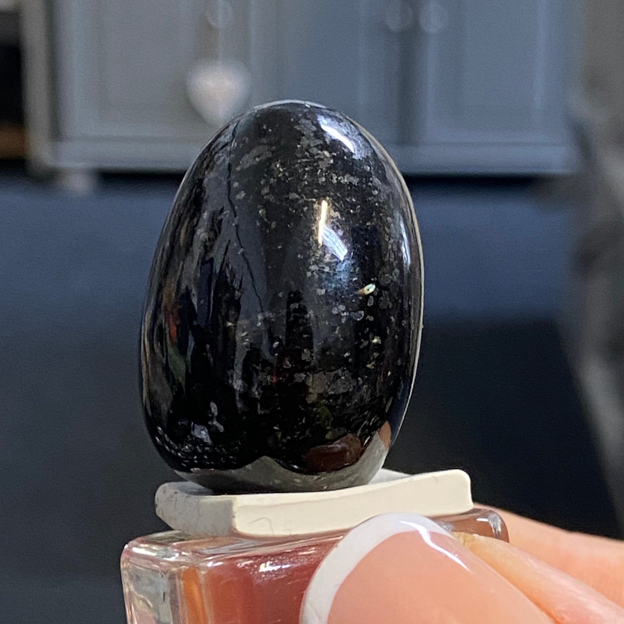 The Best Nuummite from Greenland - Tumbled Stone