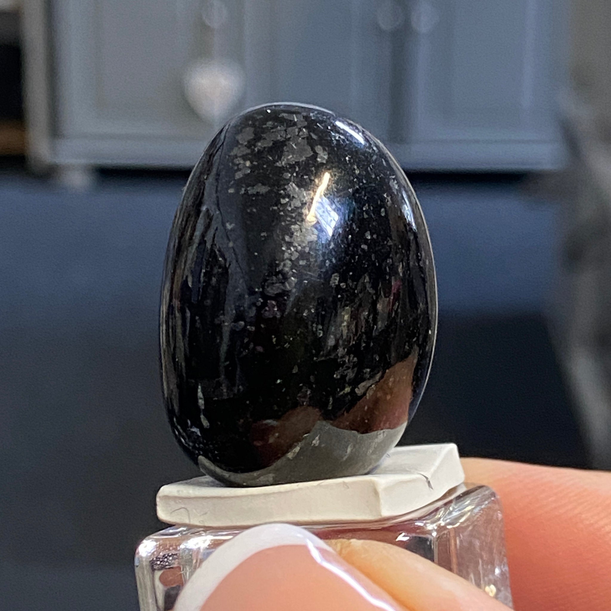 The Best Nuummite from Greenland - Tumbled Stone