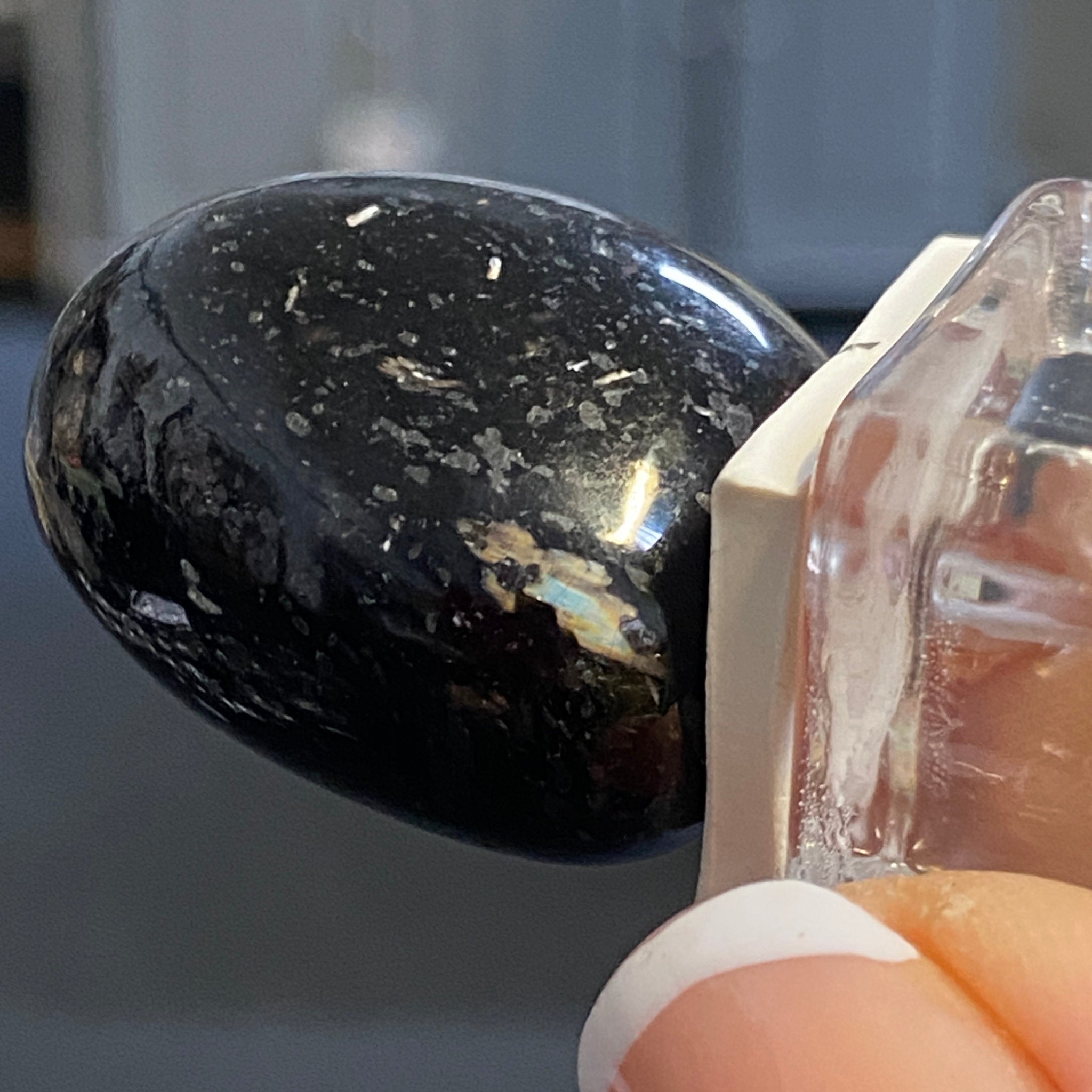 The Best Nuummite from Greenland - Tumbled Stone