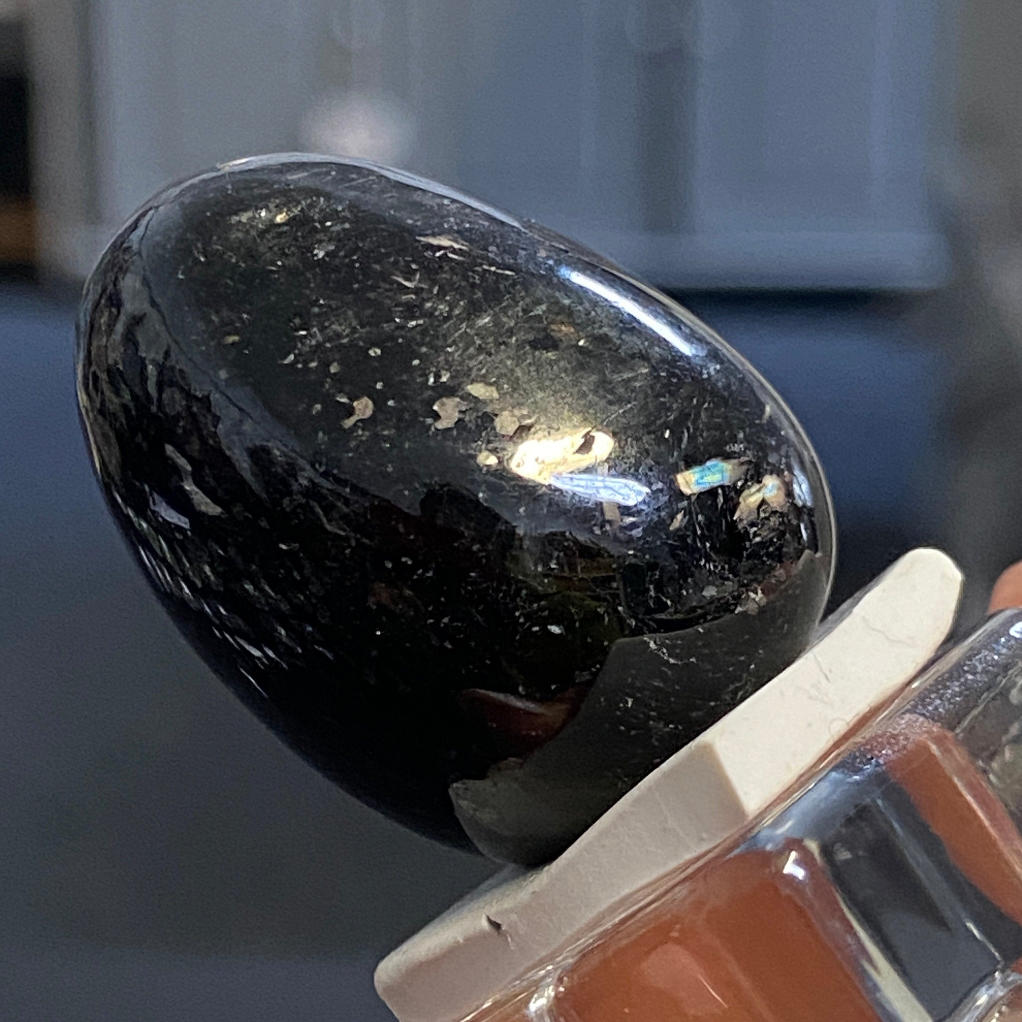 The Best Nuummite from Greenland - Tumbled Stone