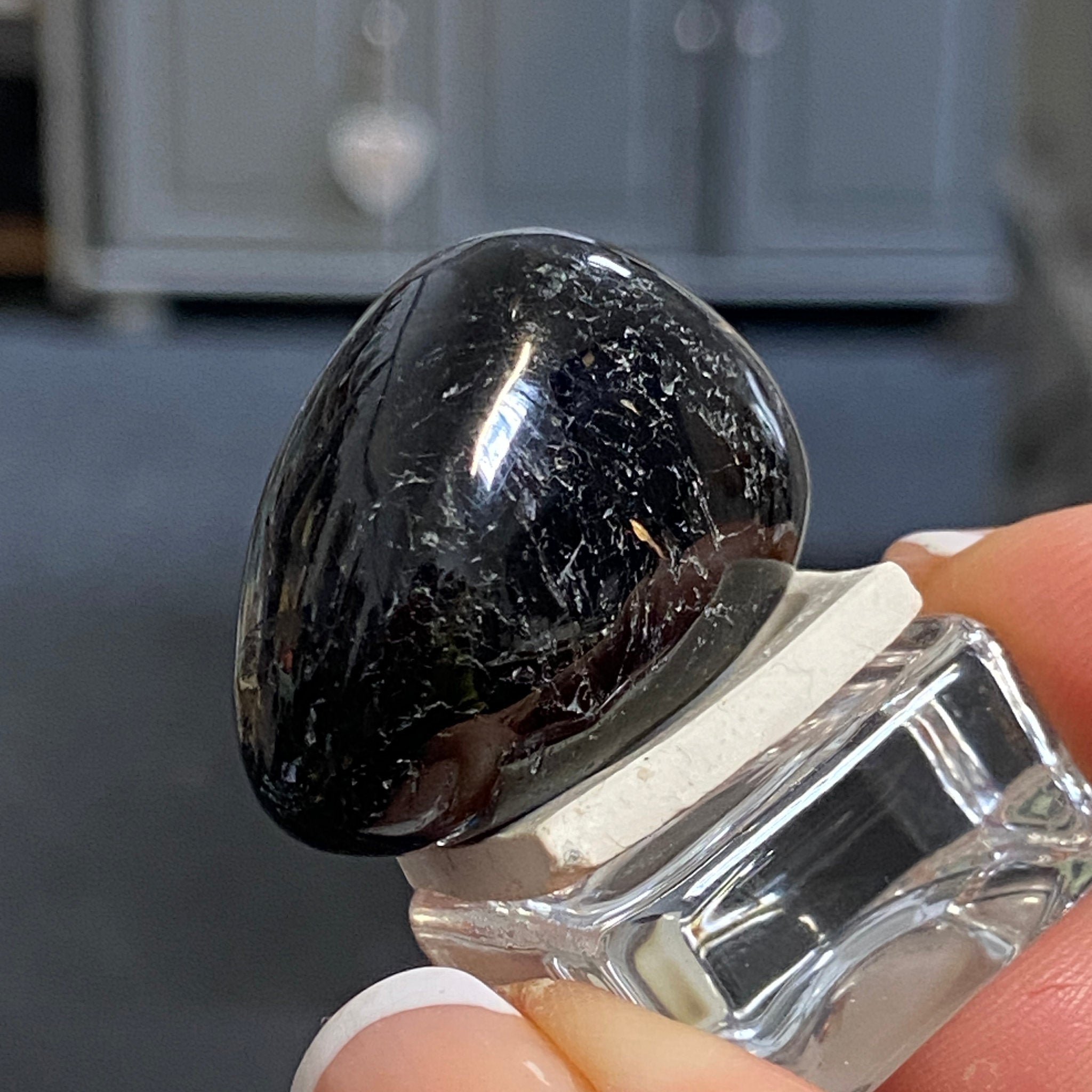 The Best Nuummite from Greenland - Tumbled Stone