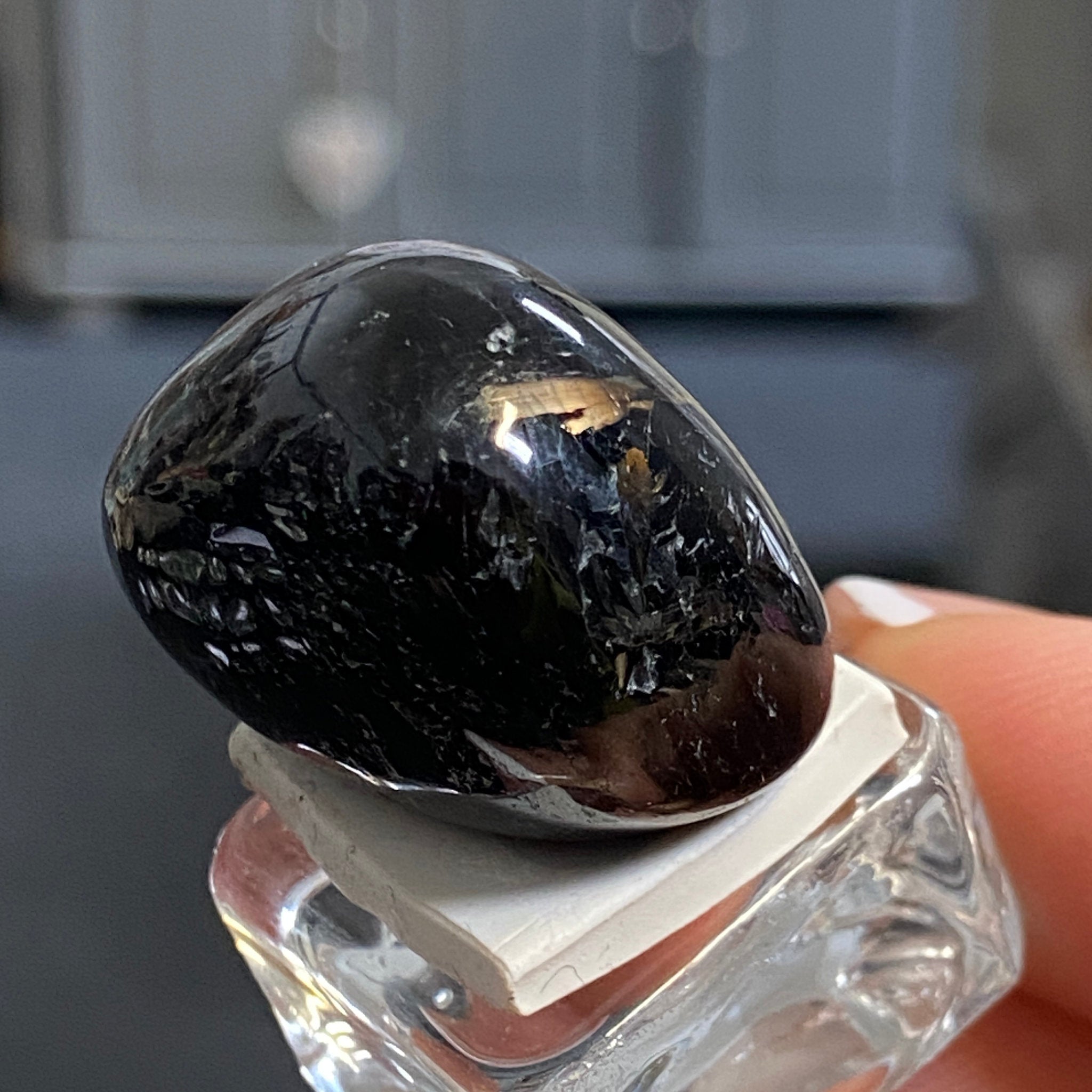 The Best Nuummite from Greenland - Tumbled Stone
