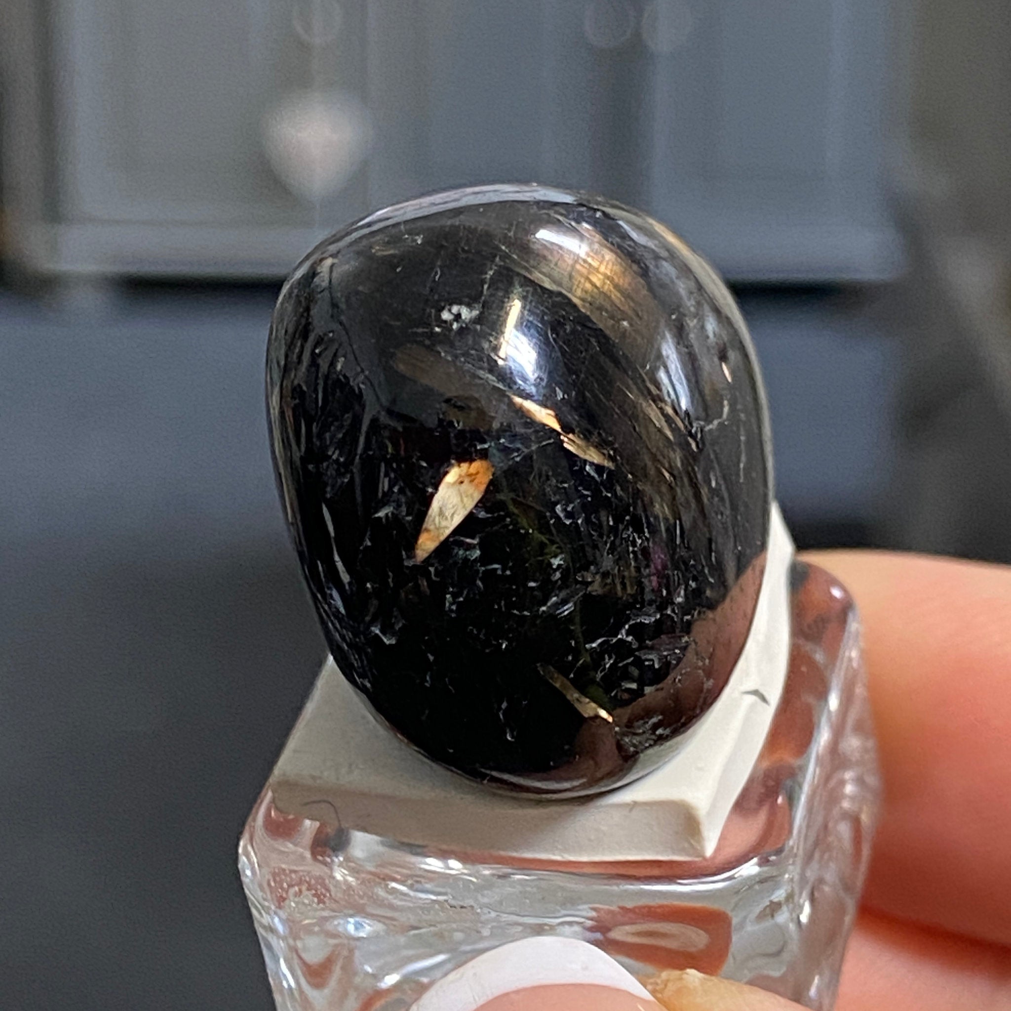 The Best Nuummite from Greenland - Tumbled Stone