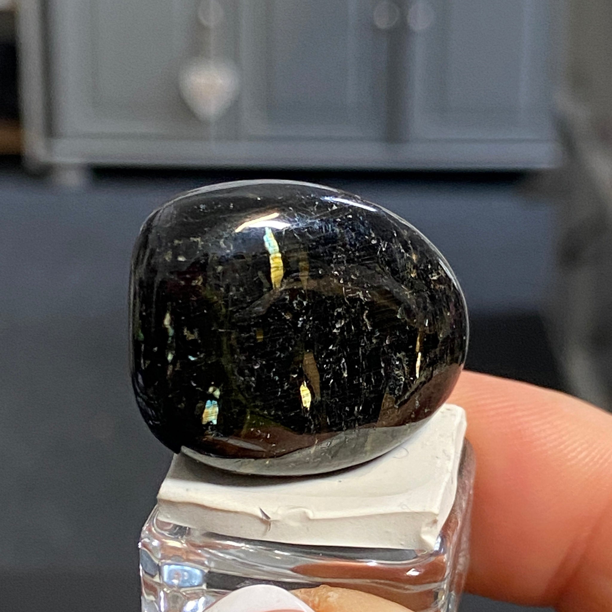 The Best Nuummite from Greenland - Tumbled Stone
