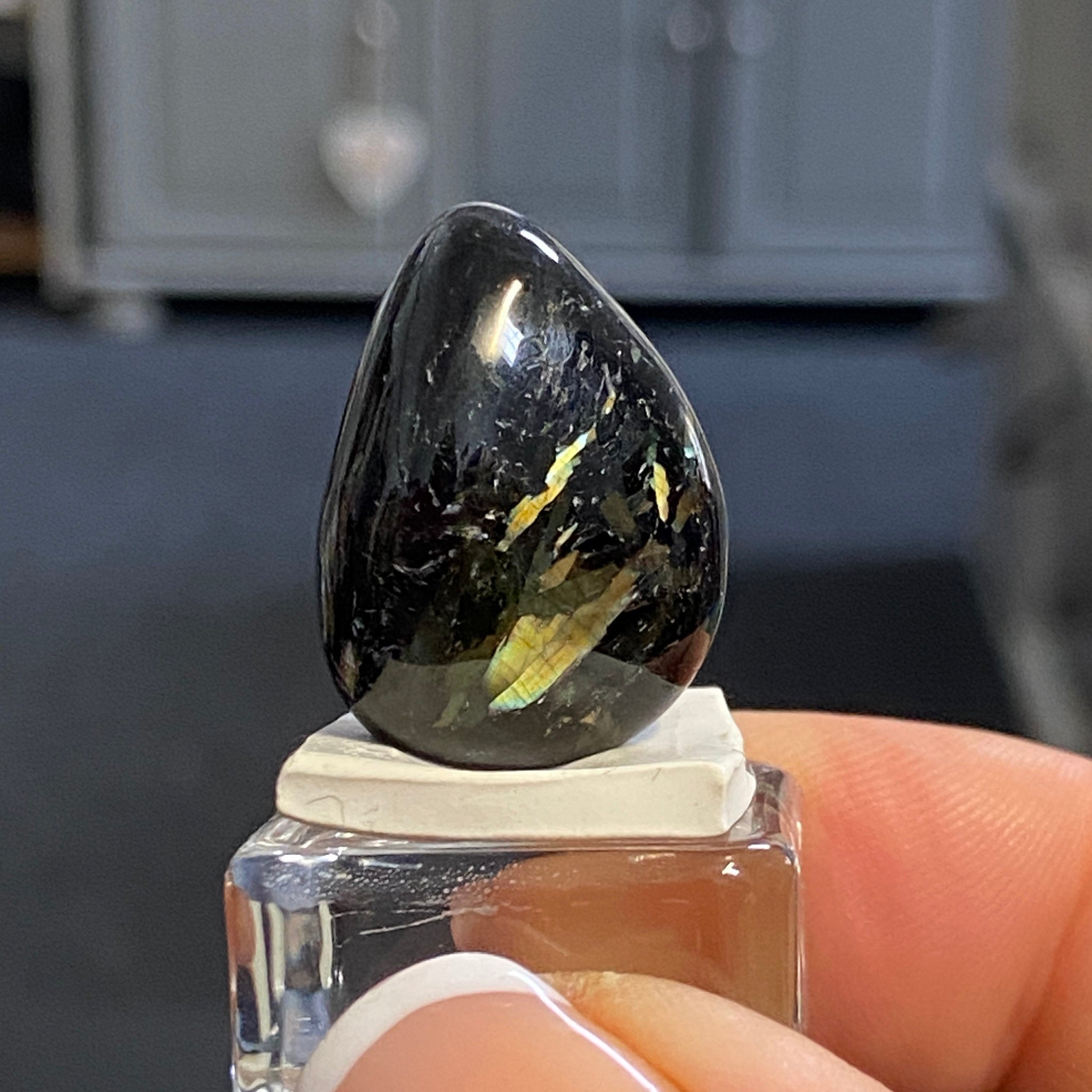 The Best Nuummite from Greenland - Tumbled Stone