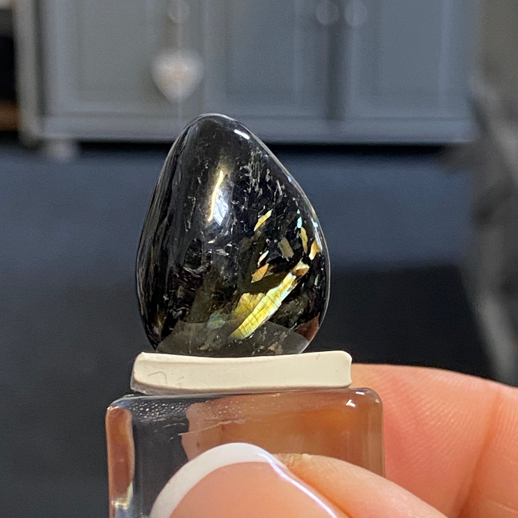 The Best Nuummite from Greenland - Tumbled Stone