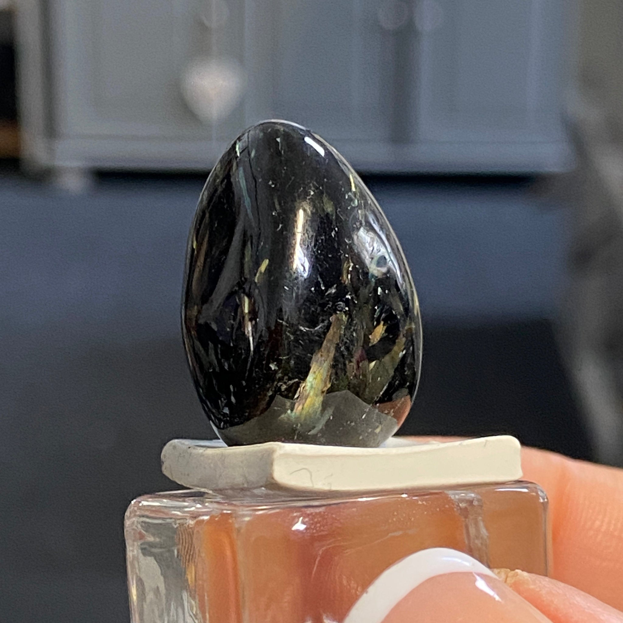 The Best Nuummite from Greenland - Tumbled Stone