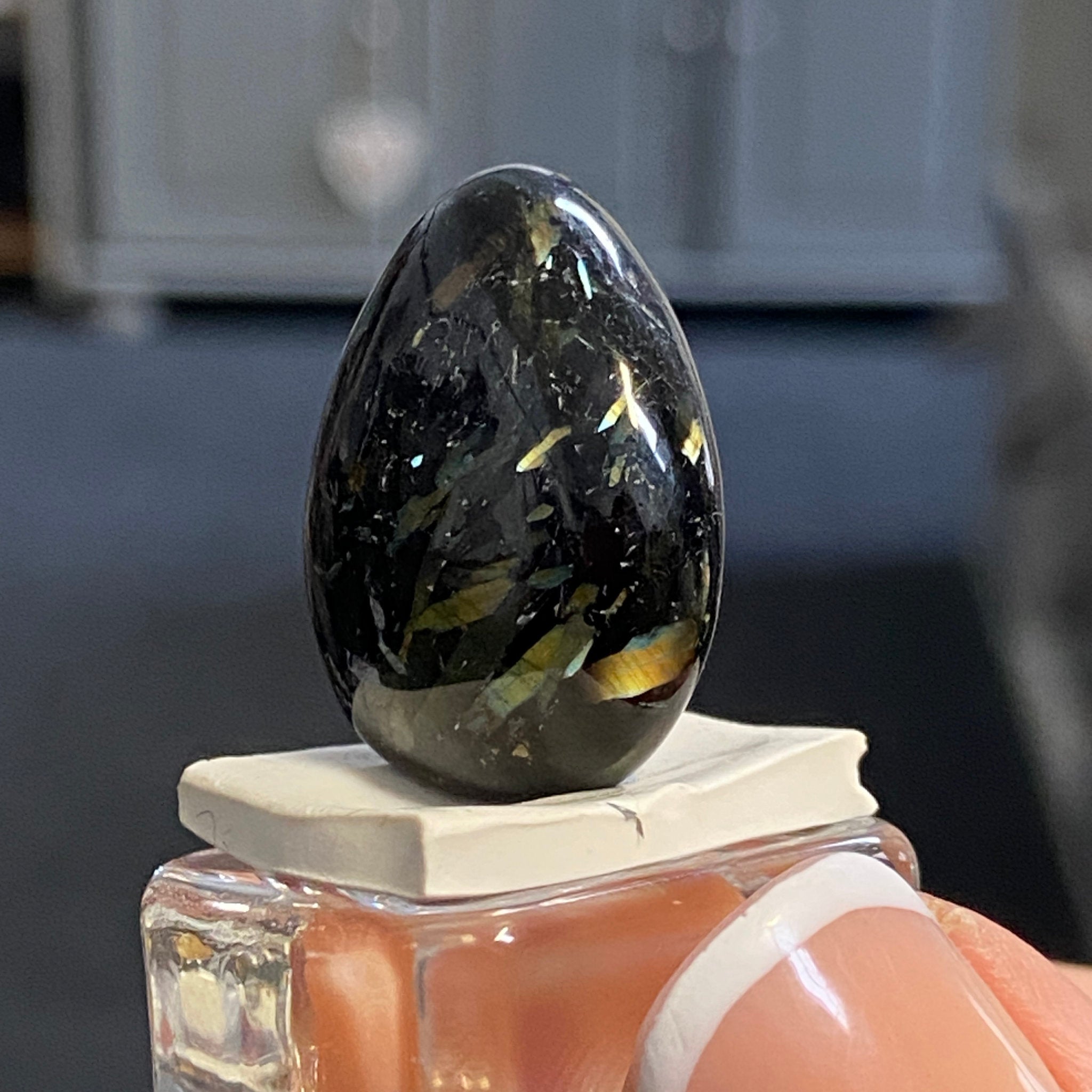 The Best Nuummite from Greenland - Tumbled Stone