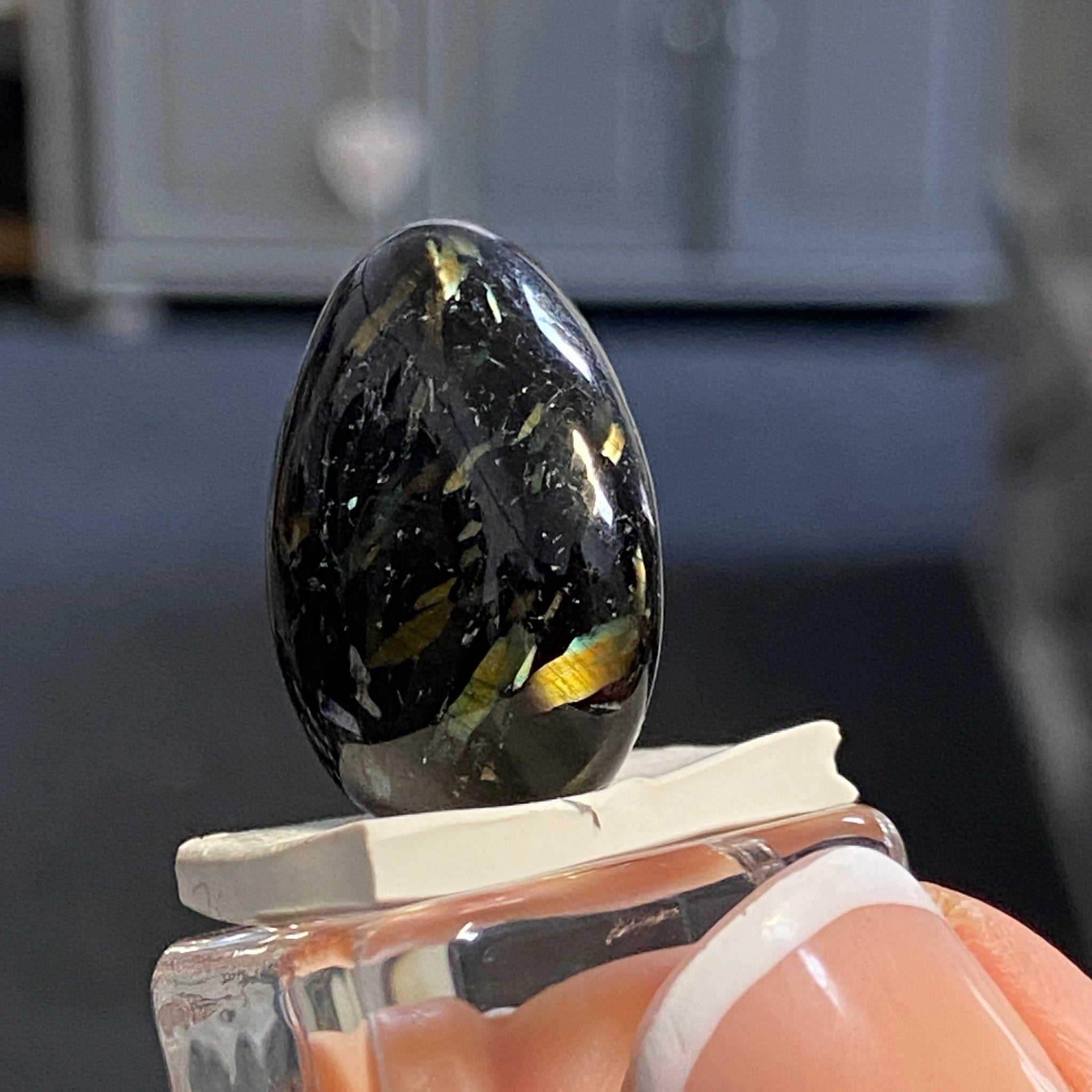 The Best Nuummite from Greenland - Tumbled Stone