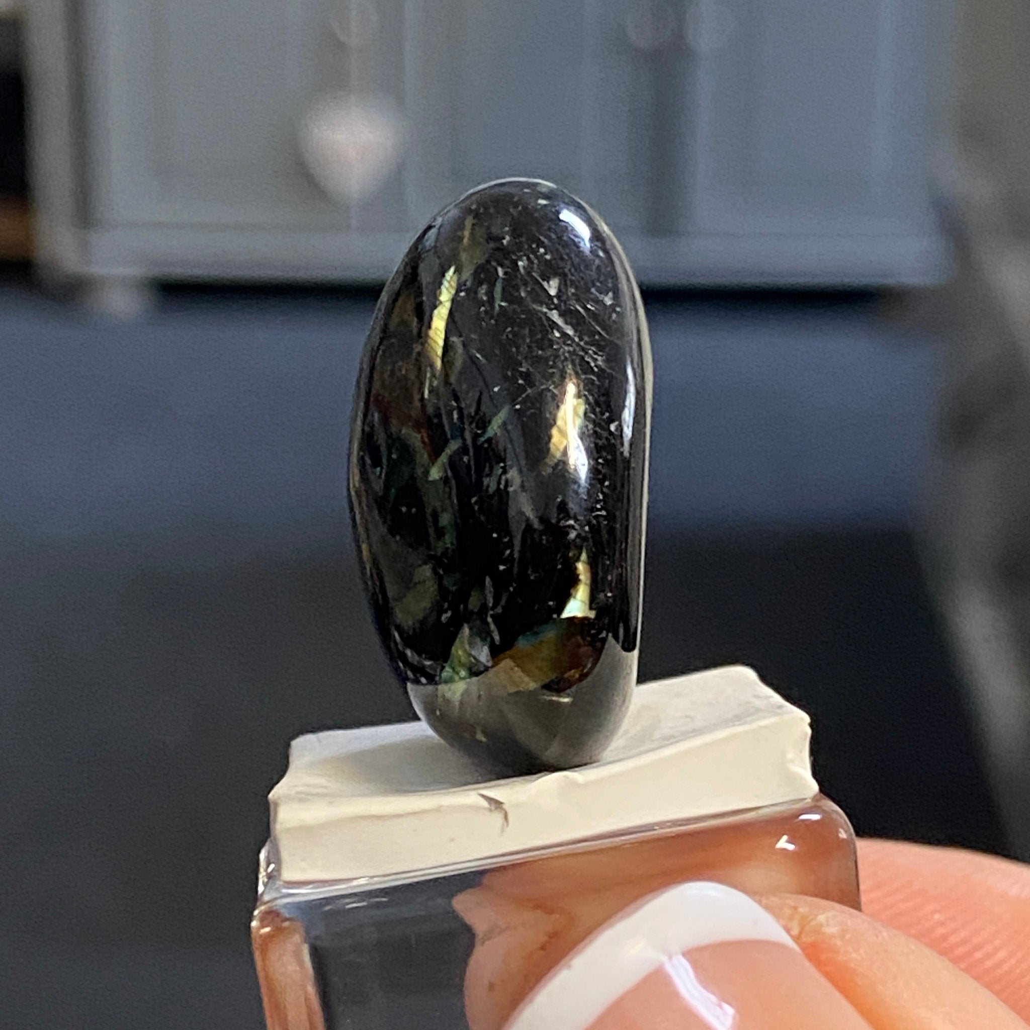 The Best Nuummite from Greenland - Tumbled Stone
