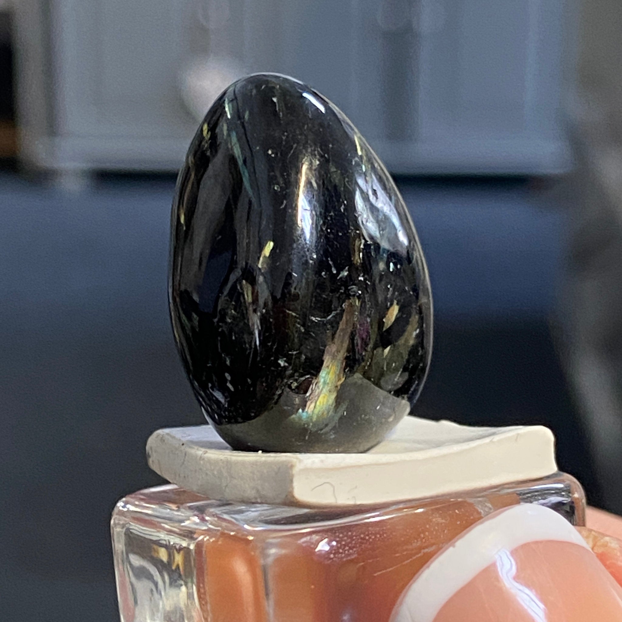 The Best Nuummite from Greenland - Tumbled Stone