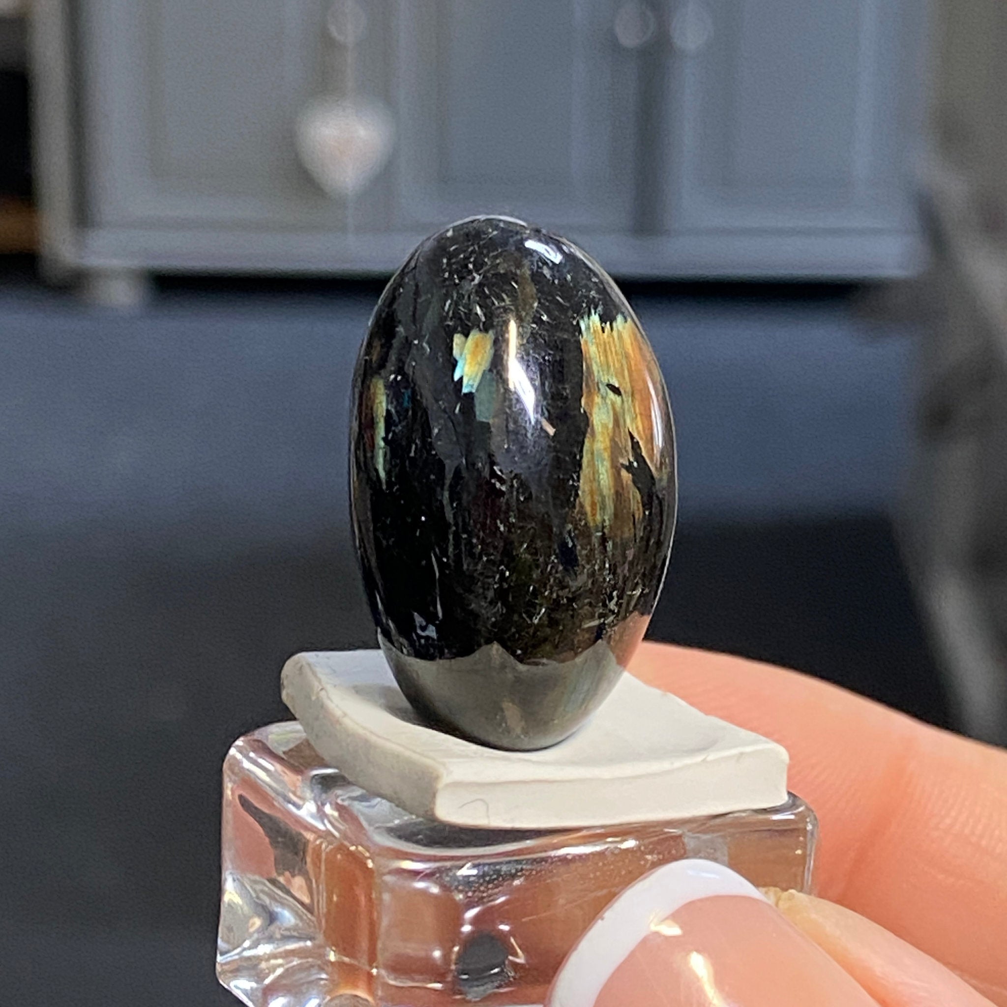 The Best Nuummite from Greenland - Tumbled Stone
